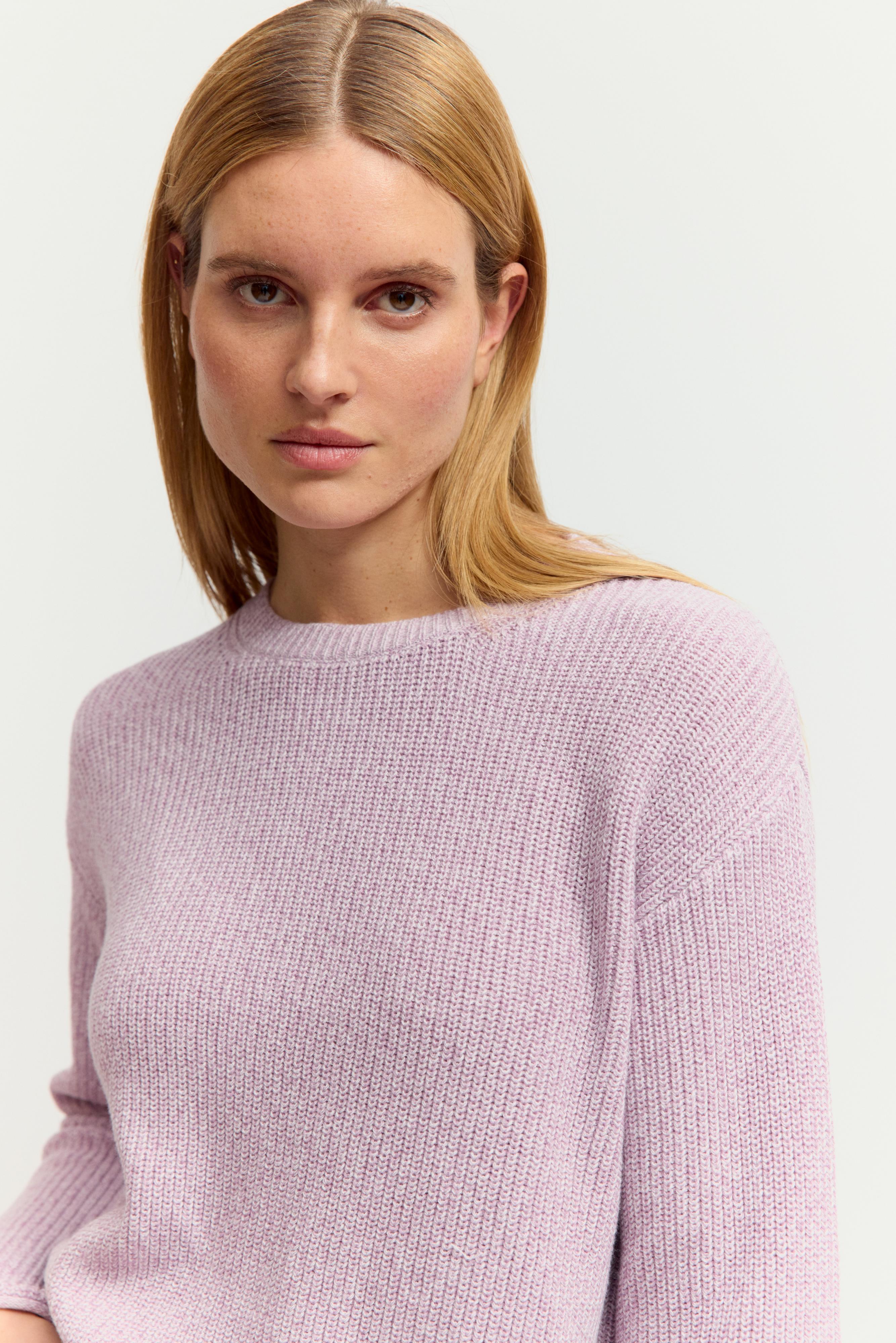 bicolor Sweater knitted
