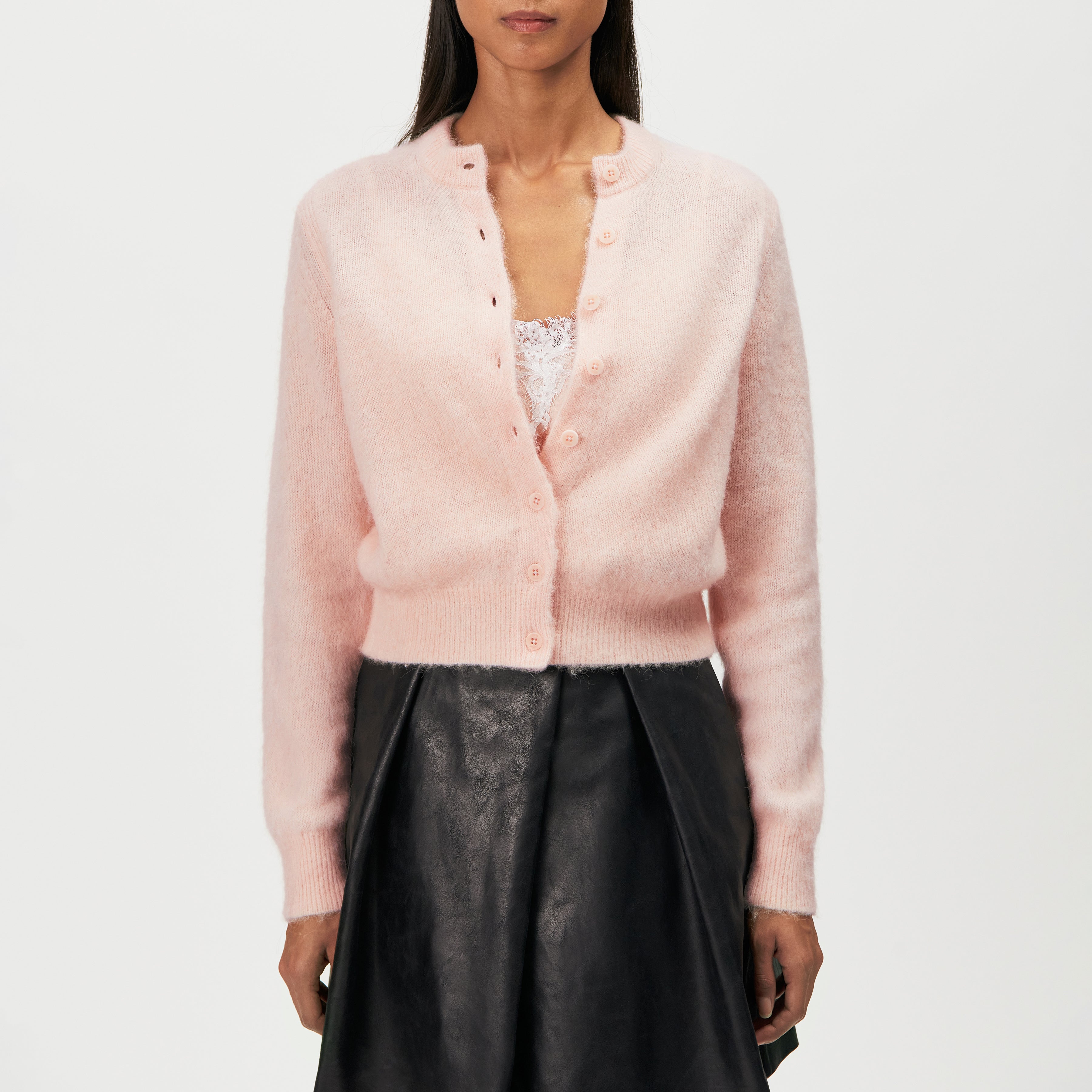 Cropped Strickjacke Regular Fit GLENNA 10