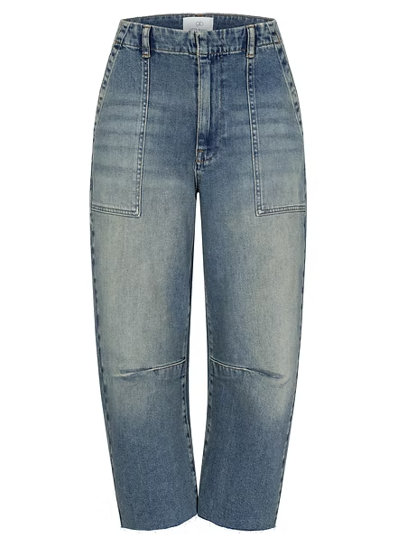 Cropped O-shaped Jeans Shannon S