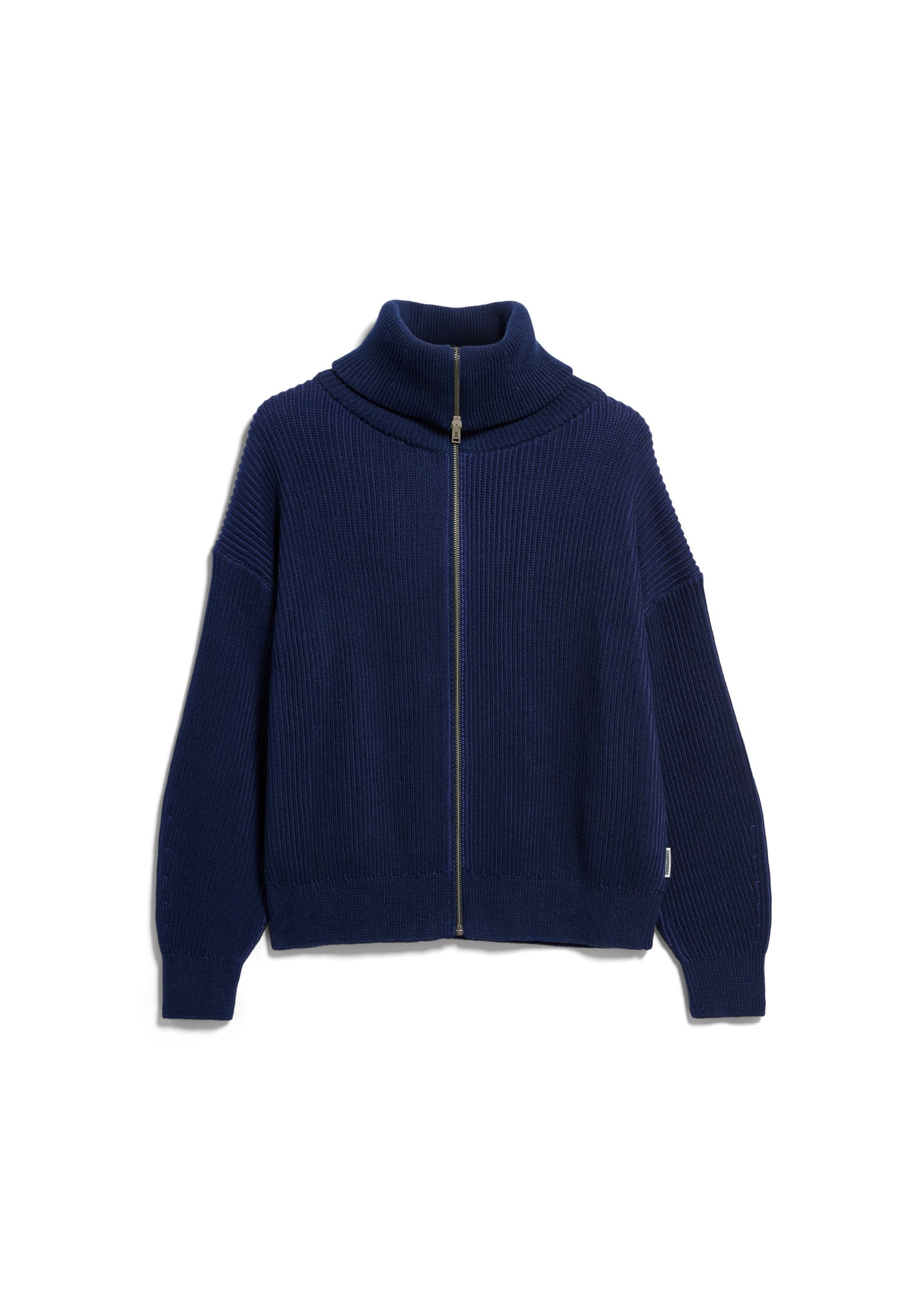 armedangels Rippstrick-Cardigan VANISÉ aus Bio-Baumwolle