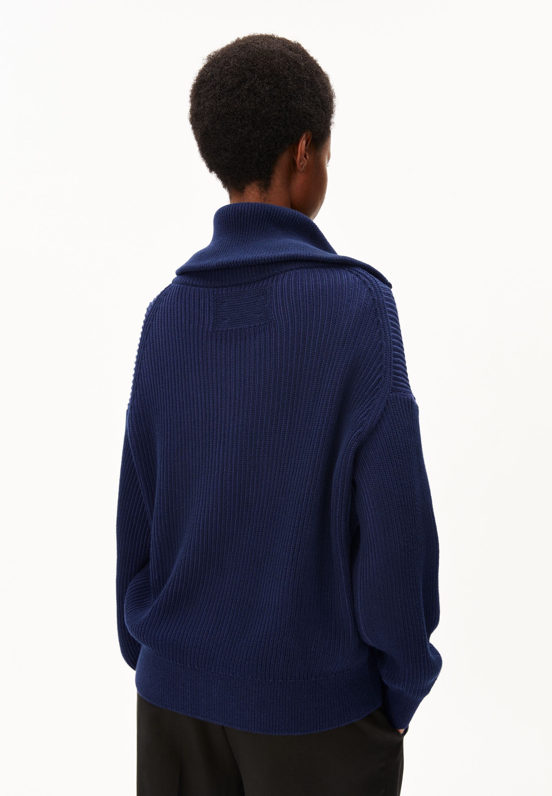 armedangels Rippstrick-Cardigan VANISÉ aus Bio-Baumwolle