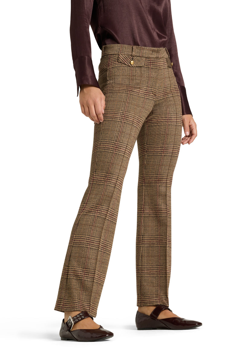 Hose Fleur cropped