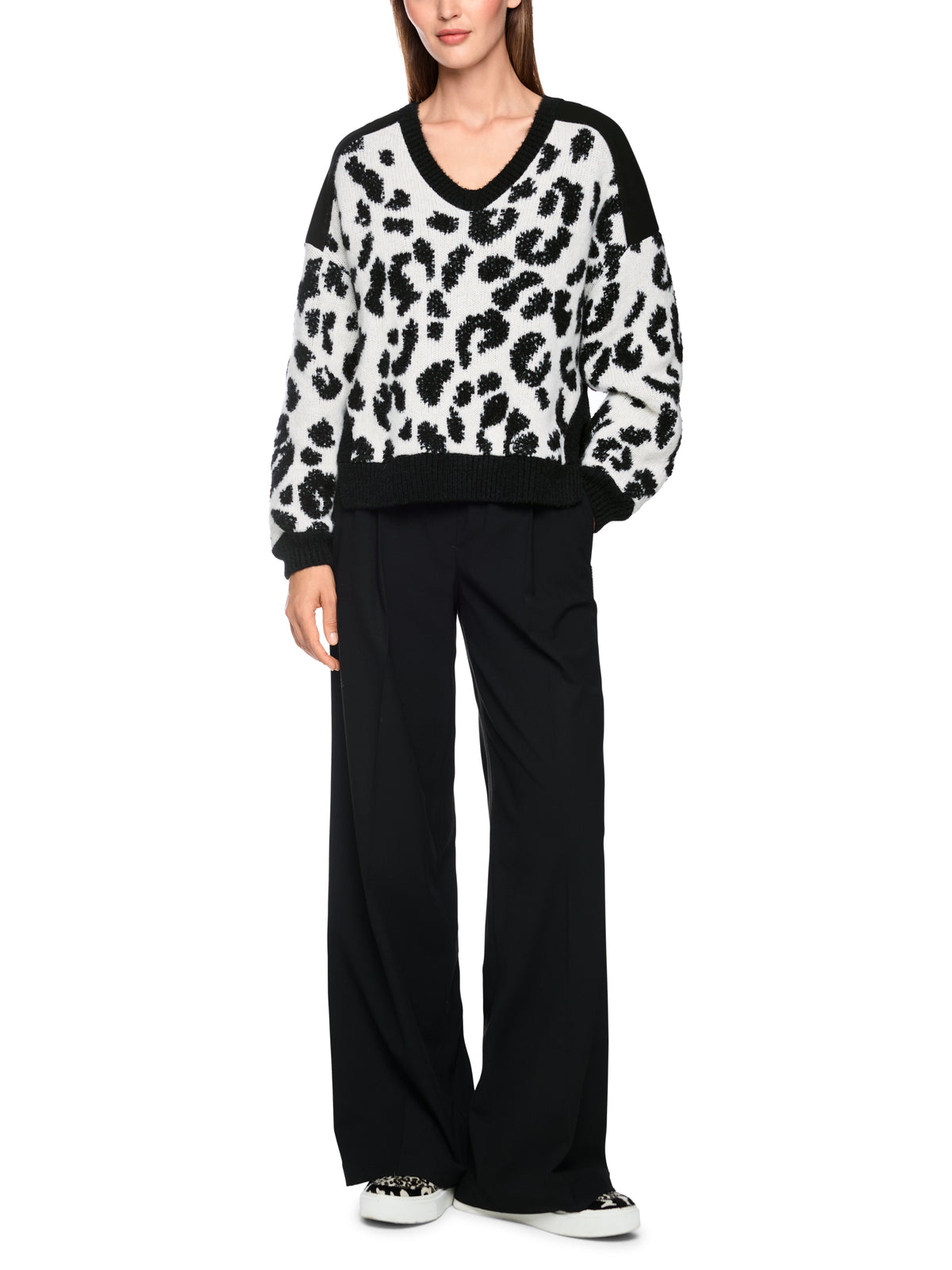 Leo-Pullover Knitted in Germany