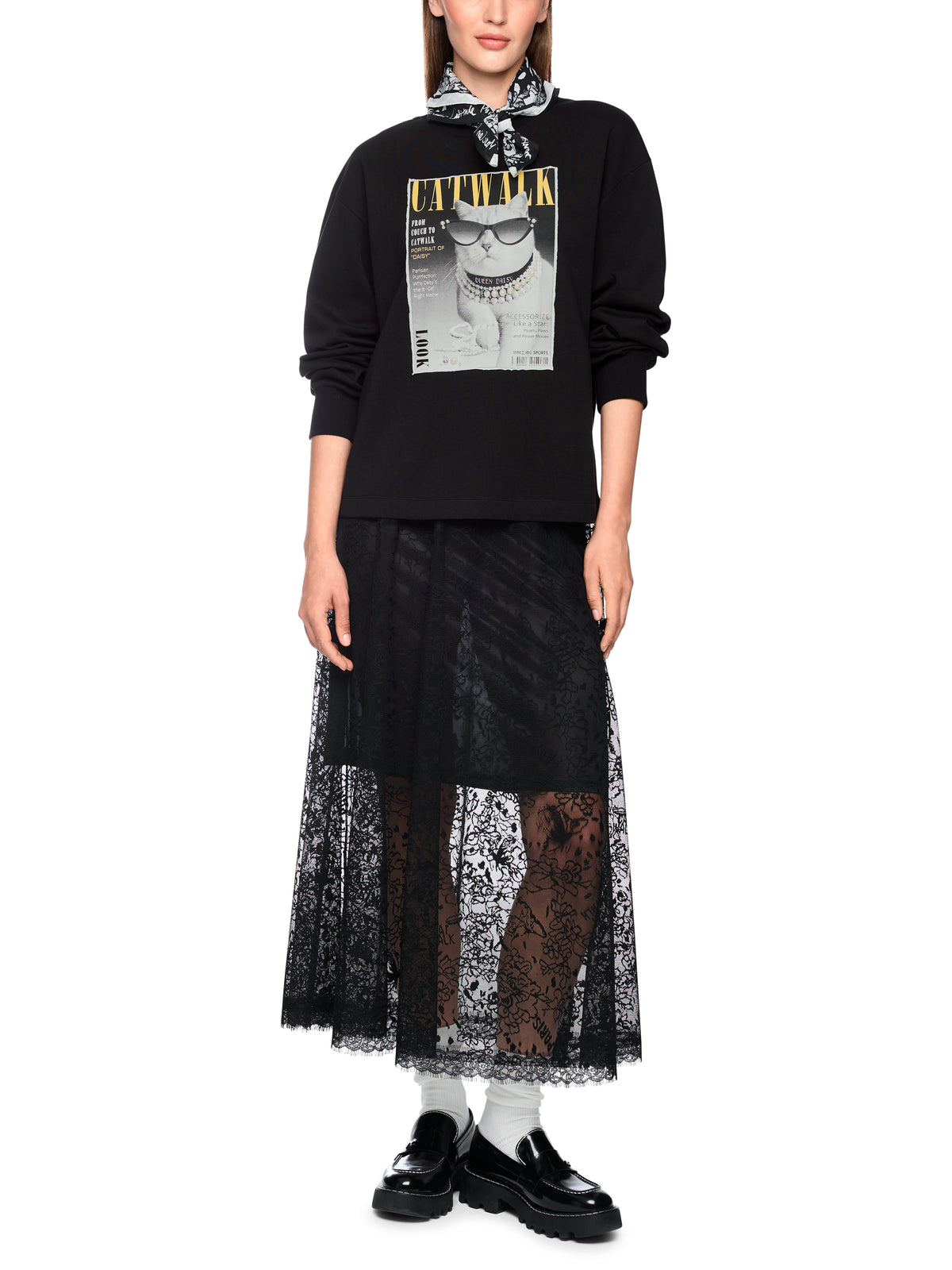Sweatshirt mit ikonischem Print