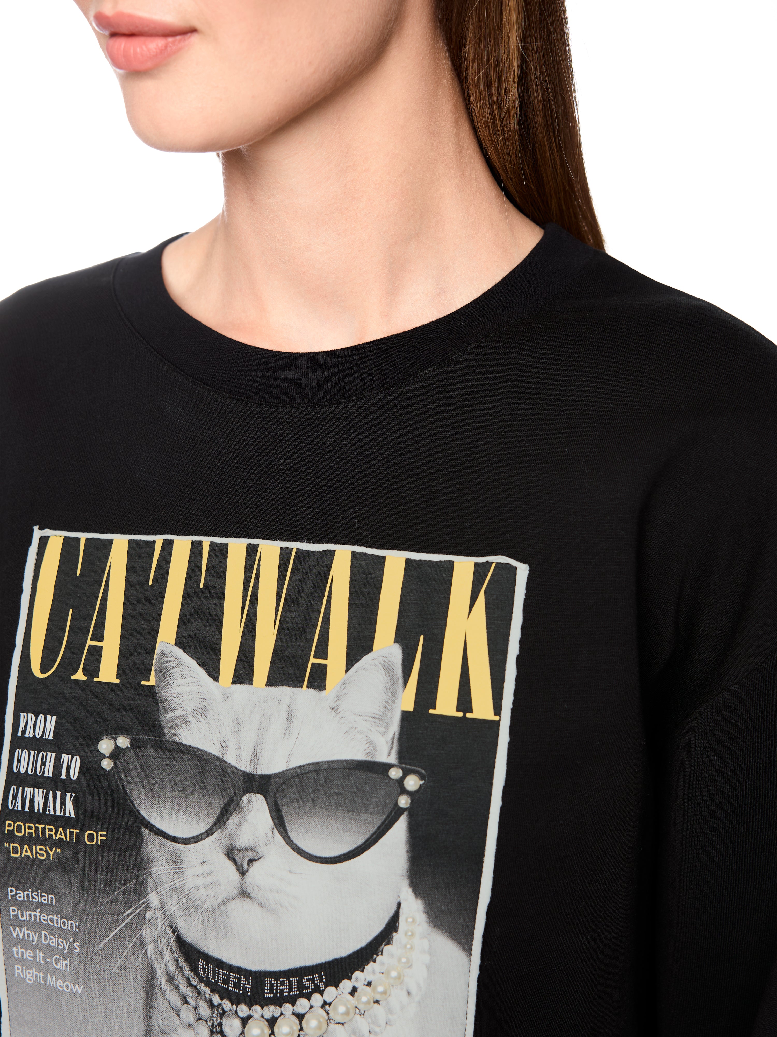Sweatshirt mit ikonischem Print