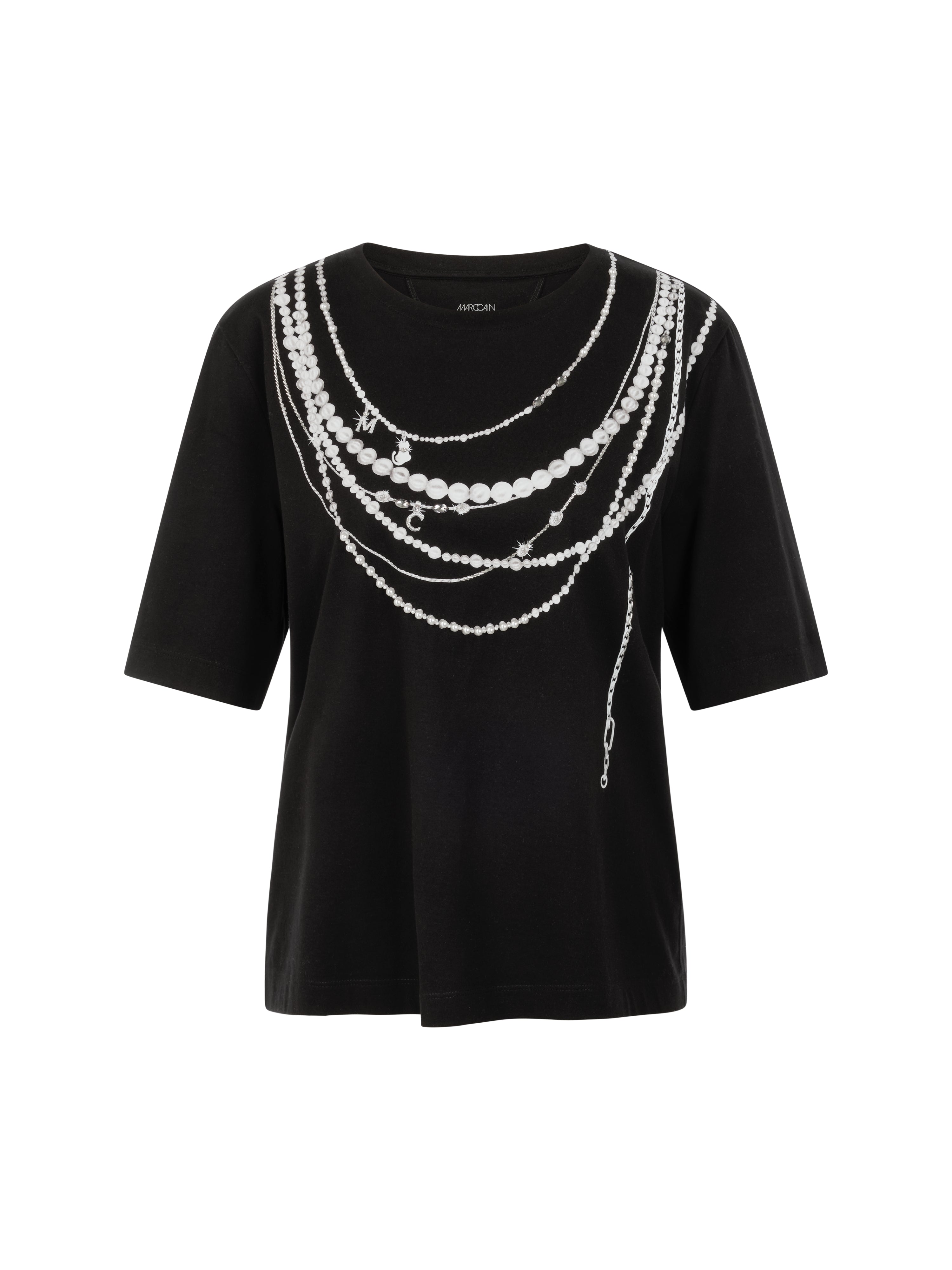Baumwollshirt mit Aufdruck