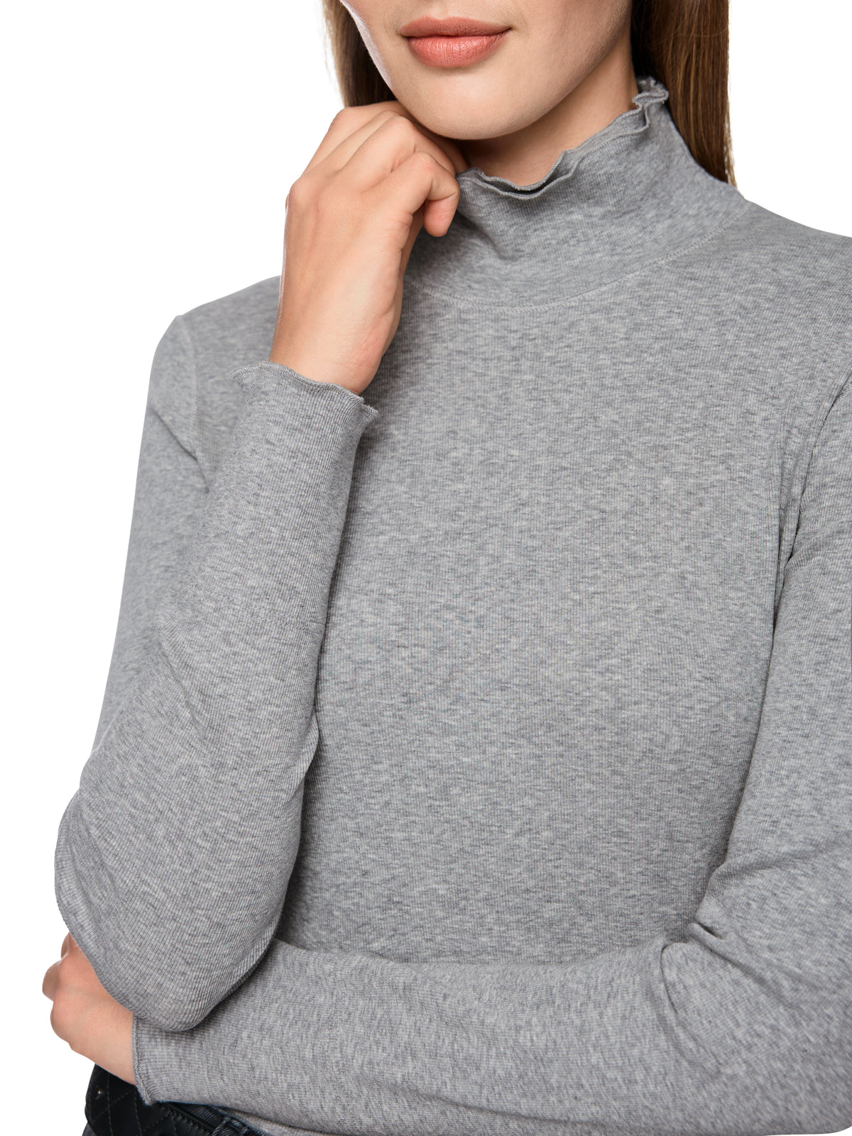 Schmales Rollkragenshirt