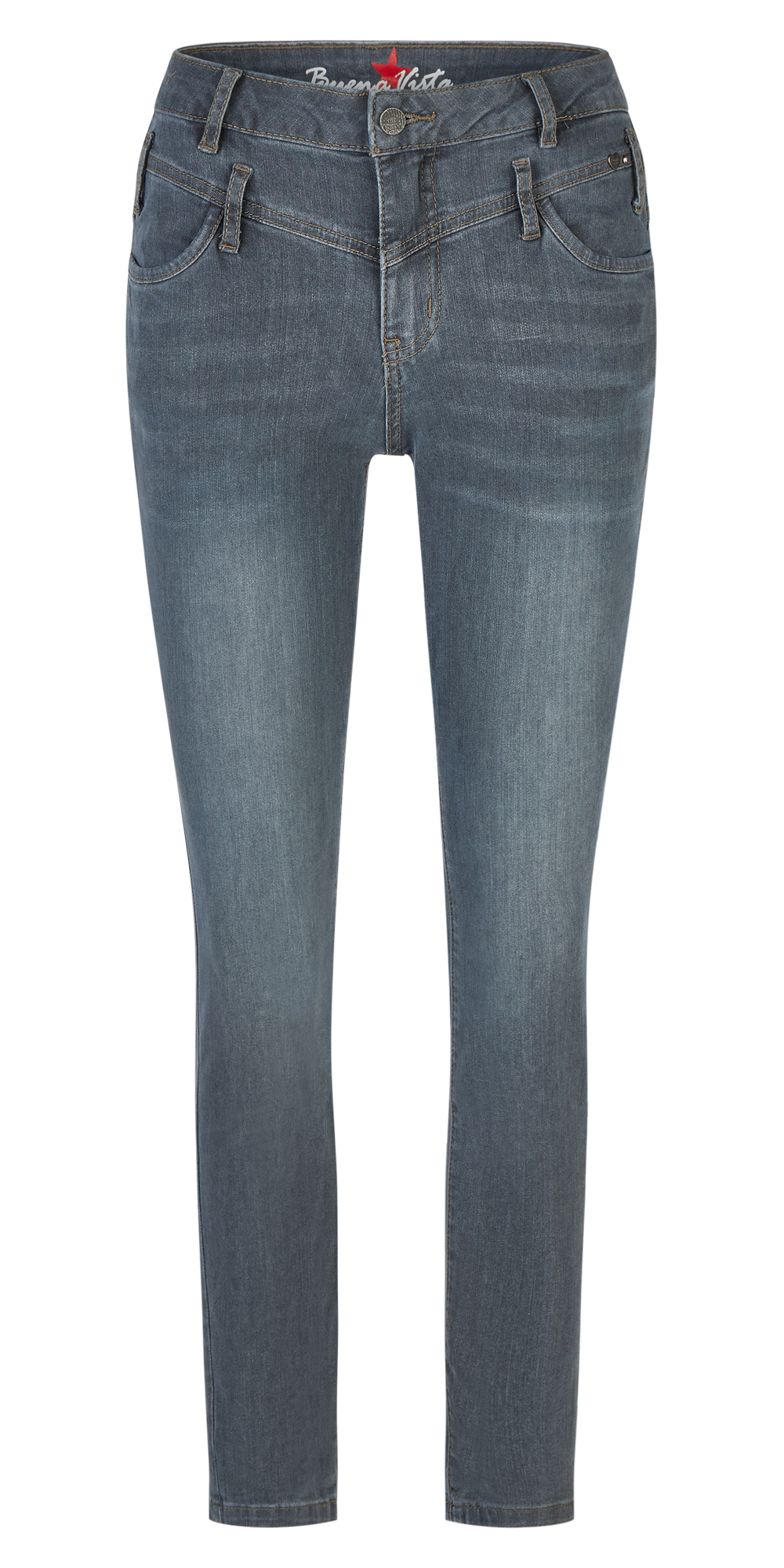 Hose Florida cropped stretch denim