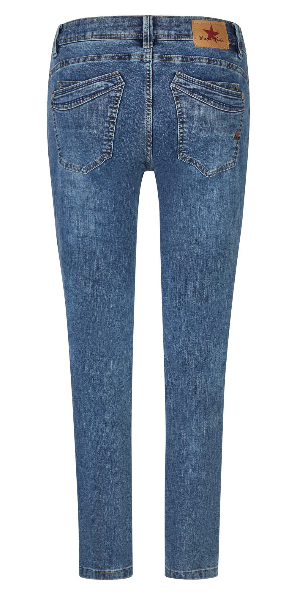 Hose Malibu cropped stretch denim