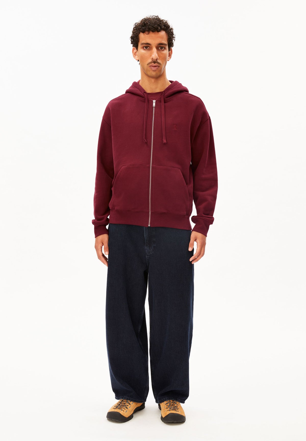 Sweatjacke SAROMIAAN aus Bio-Baumwolle