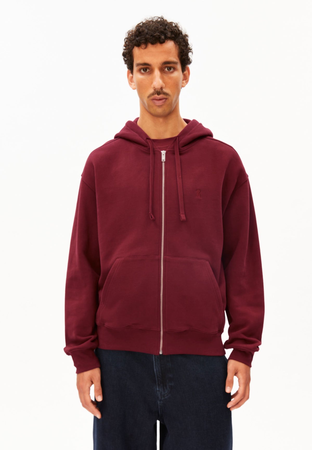 Sweatjacke SAROMIAAN aus Bio-Baumwolle