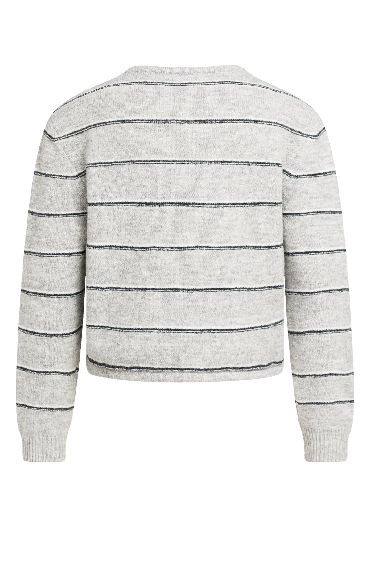 Strick-Cardigan mit Streifen