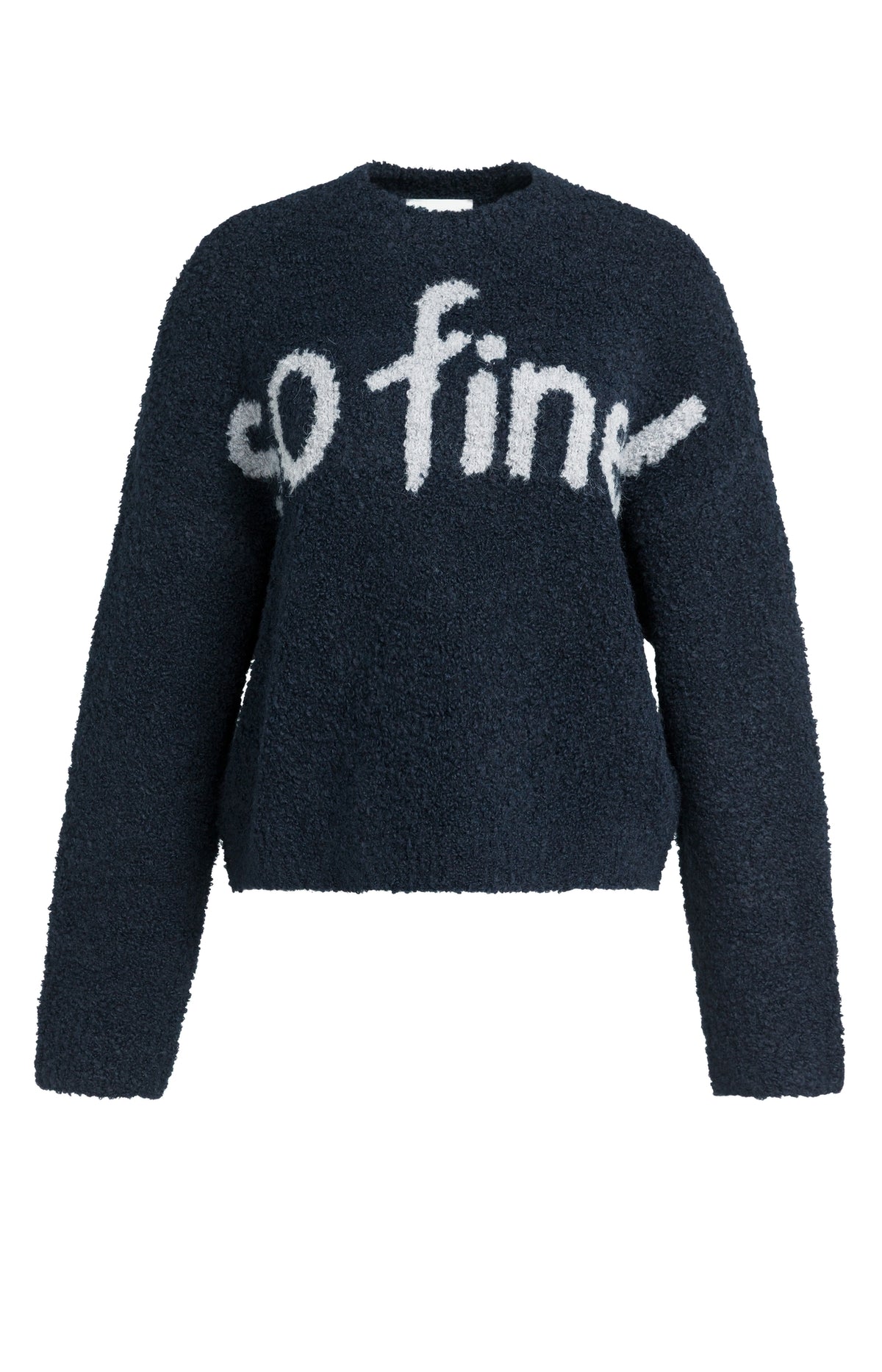 Strickpullover mit Motiv