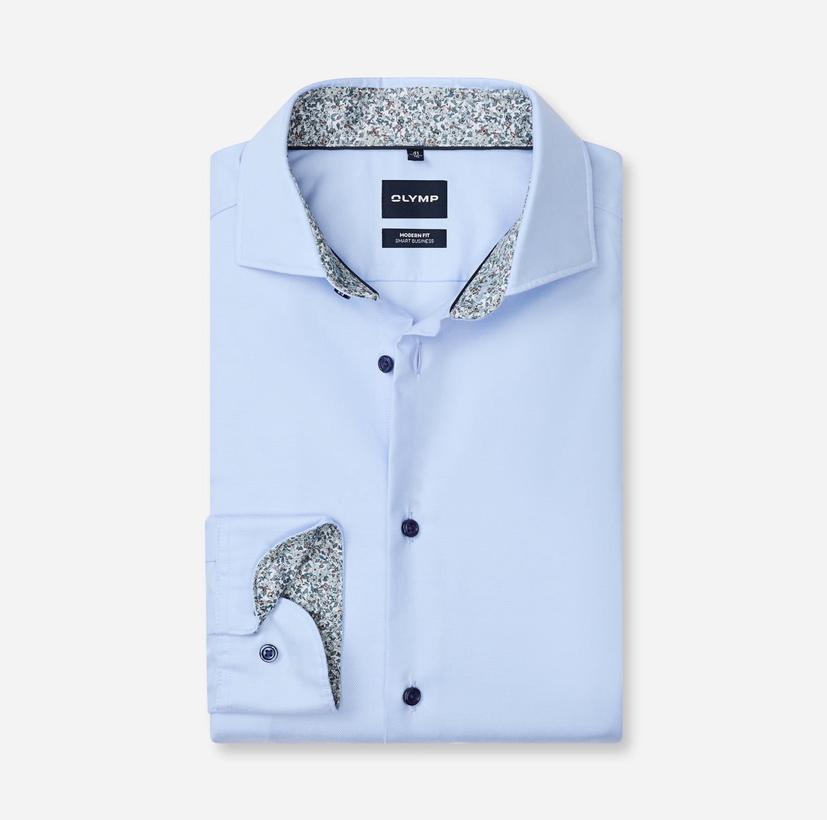 OLYMP Businesshemd Smart Business in Modern Fit Blau