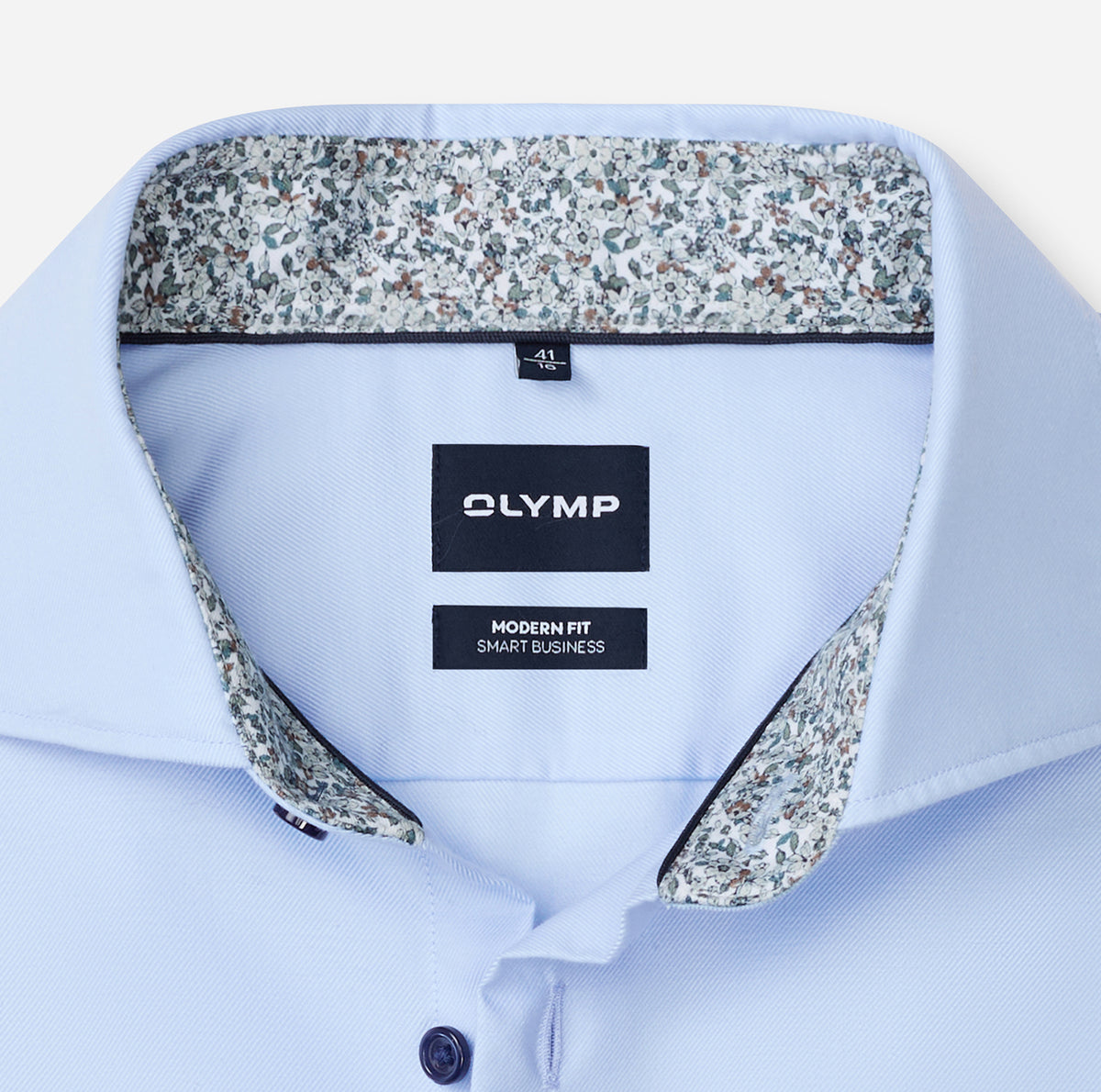 OLYMP Businesshemd Smart Business in Modern Fit Blau
