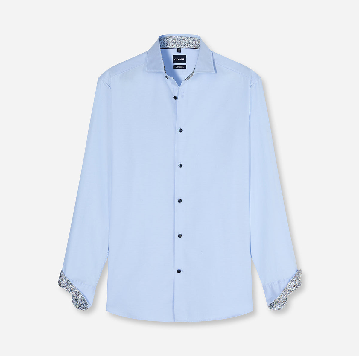 OLYMP Businesshemd Smart Business in Modern Fit Blau