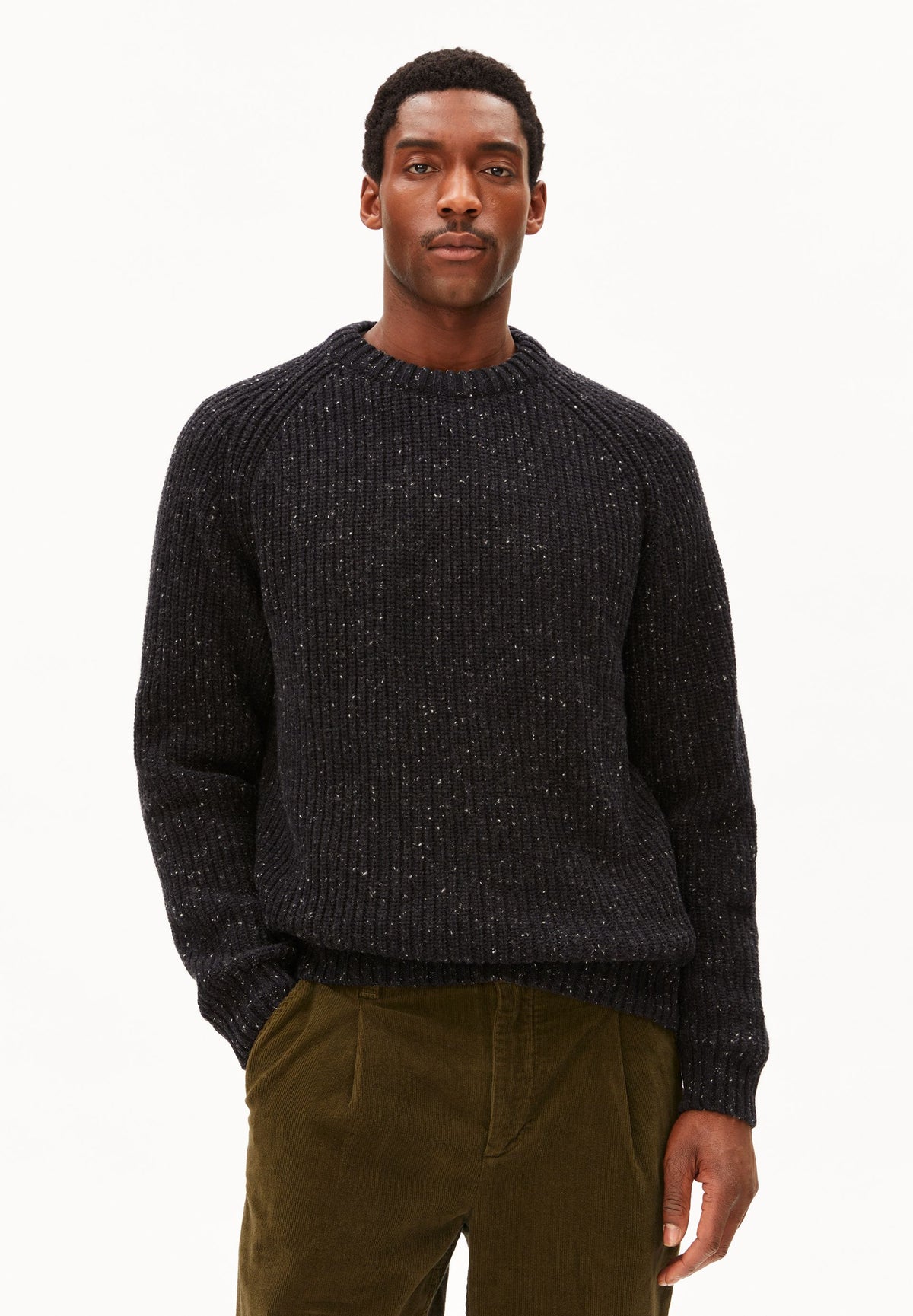 Tweed-Strickpullover KIAANO
