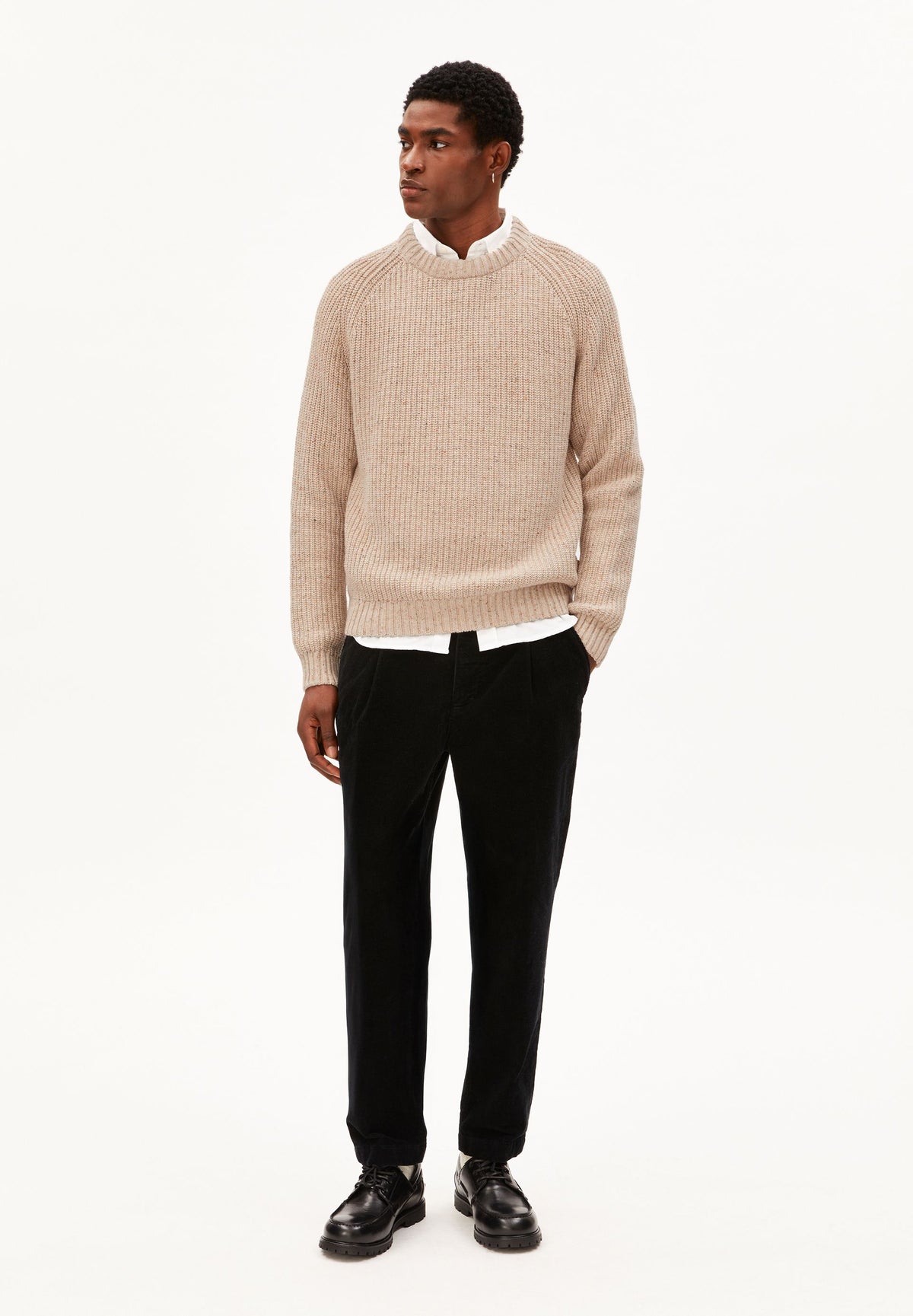 Tweed-Strickpullover KIAANO