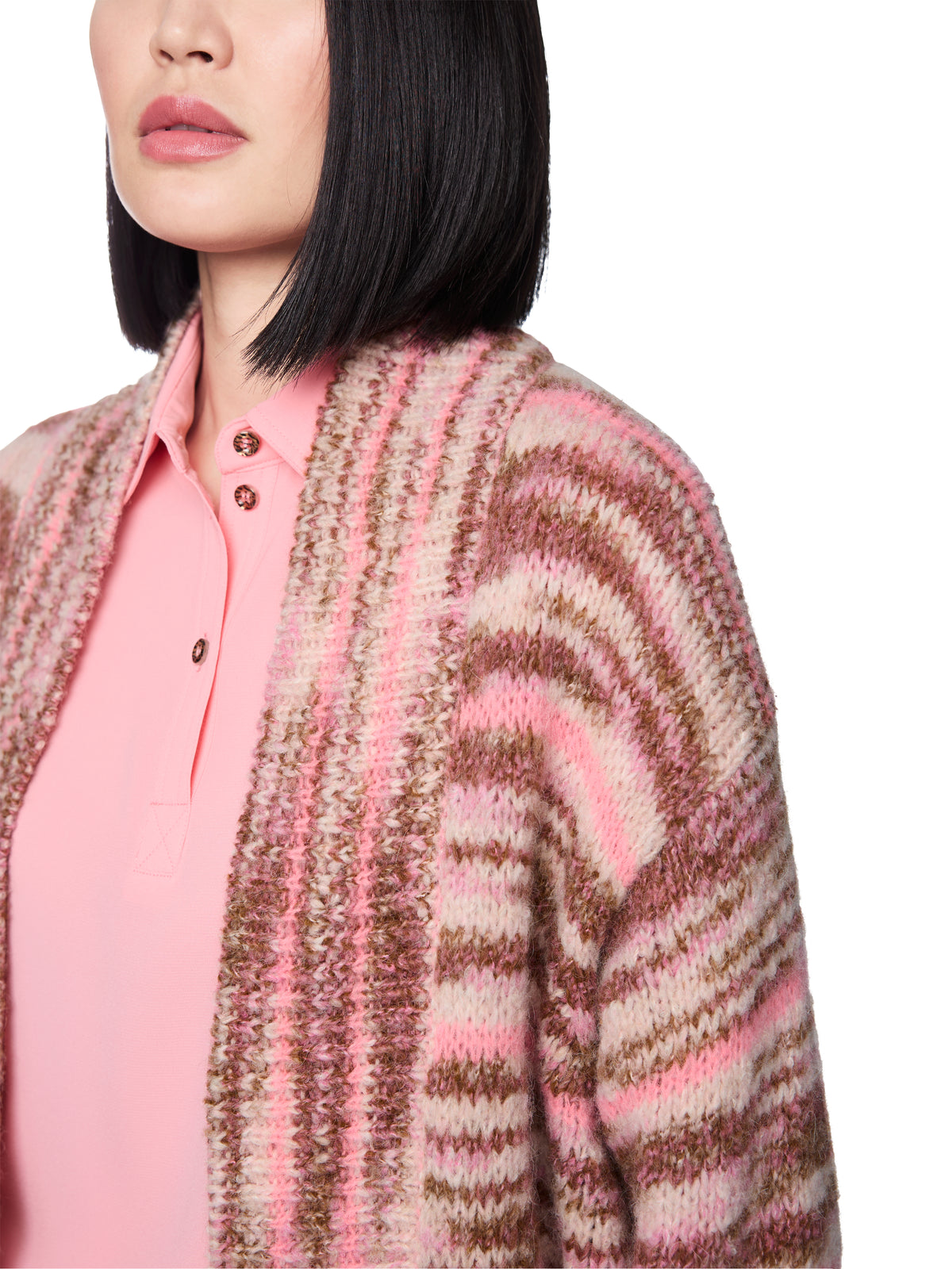 Langer Cardigan Knitted in Germany