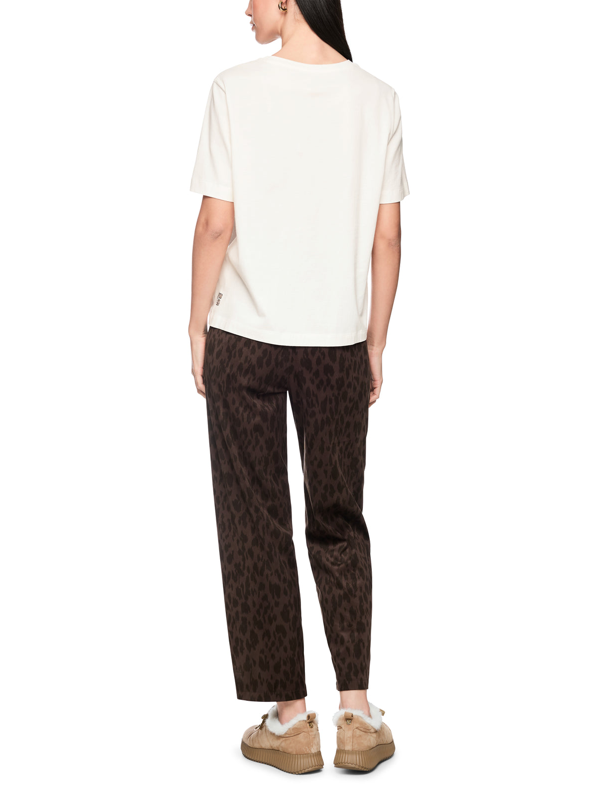 Baumwoll-T-Shirt mit Print