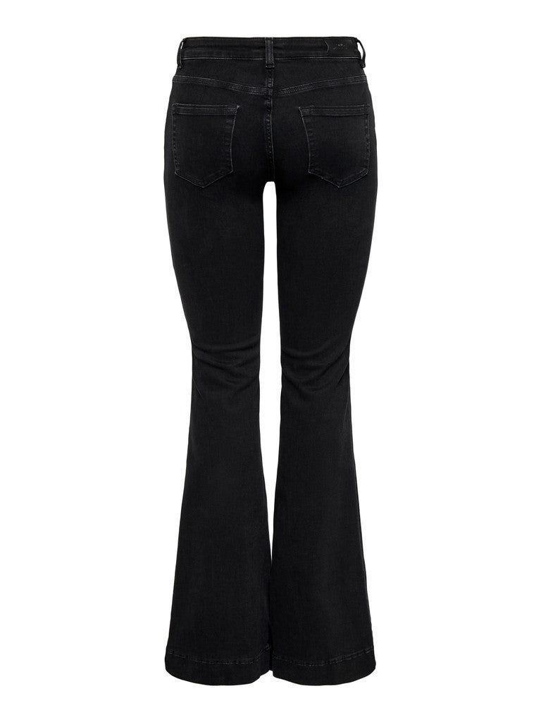 Flared Jeans Mittlere Taille ONLBLUSH
