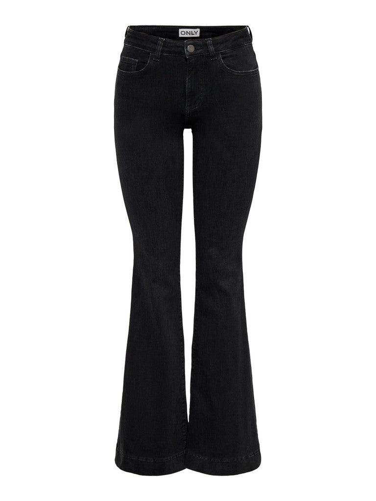 Flared Jeans Mittlere Taille ONLBLUSH