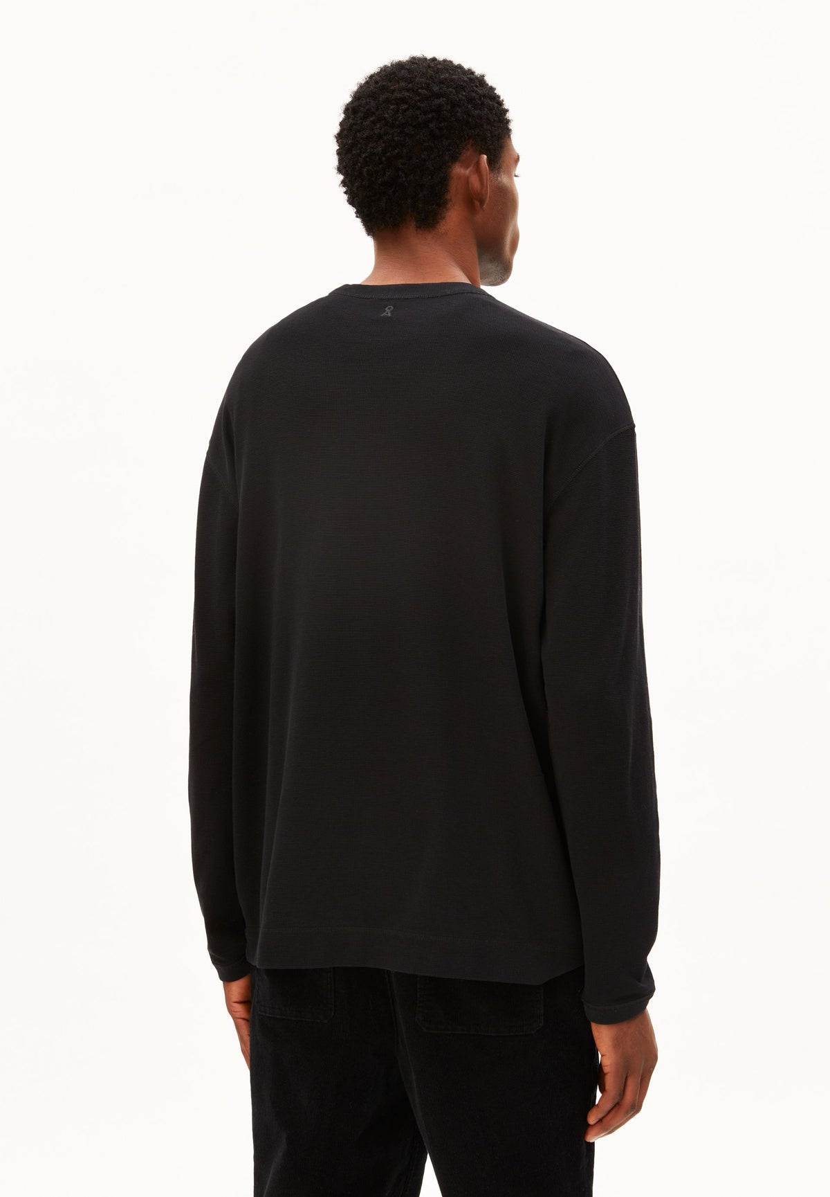 Langarmshirt MAARKOS WAFFLE aus Bio-Baumwolle