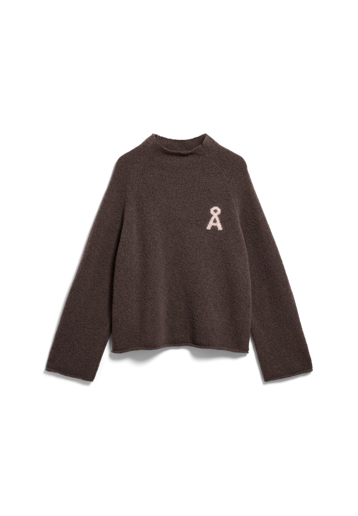 Bouclé-Strickpullover ICONIC Å aus Bio-Woll Mix