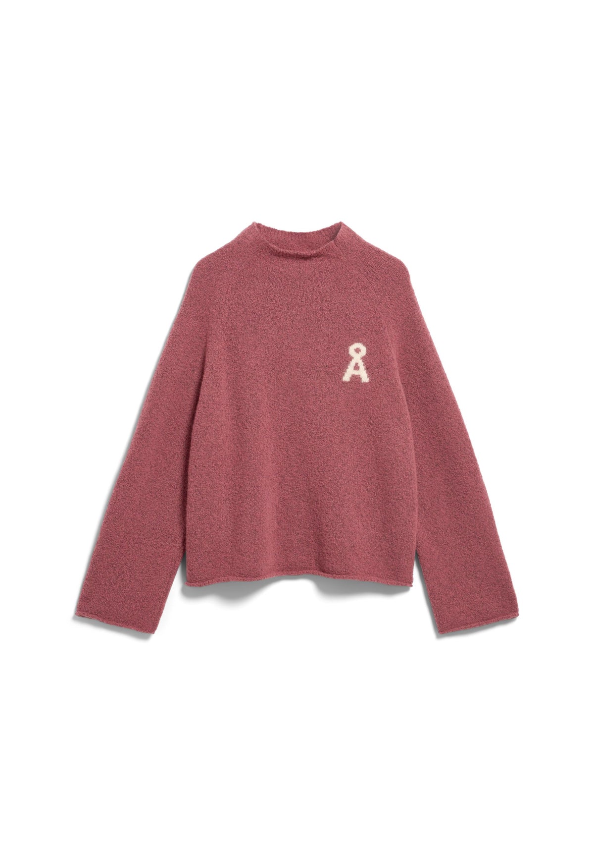 Bouclé-Strickpullover ICONIC Å aus Bio-Woll Mix