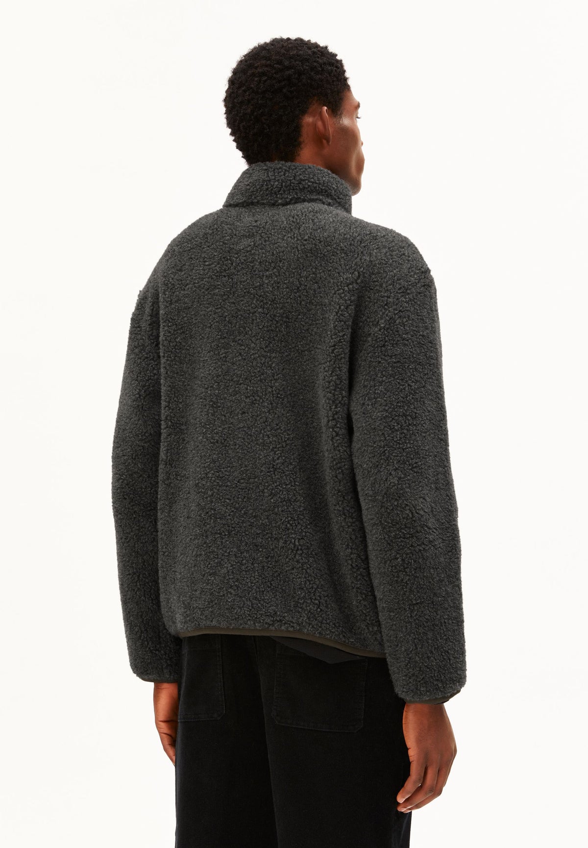 Fleece-Jacke aus Woll-Mix