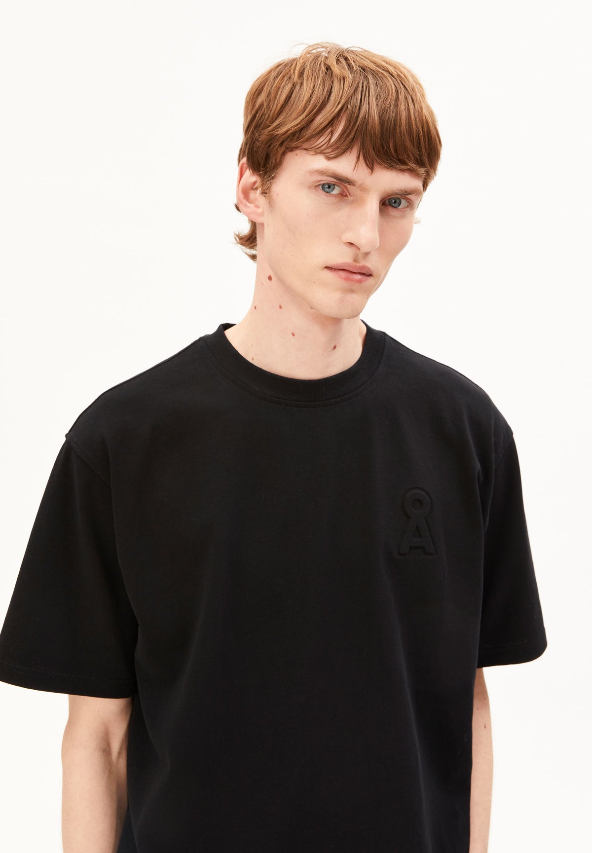 HEAVY T-SHIRT LOGO aus Baumwoll Mix