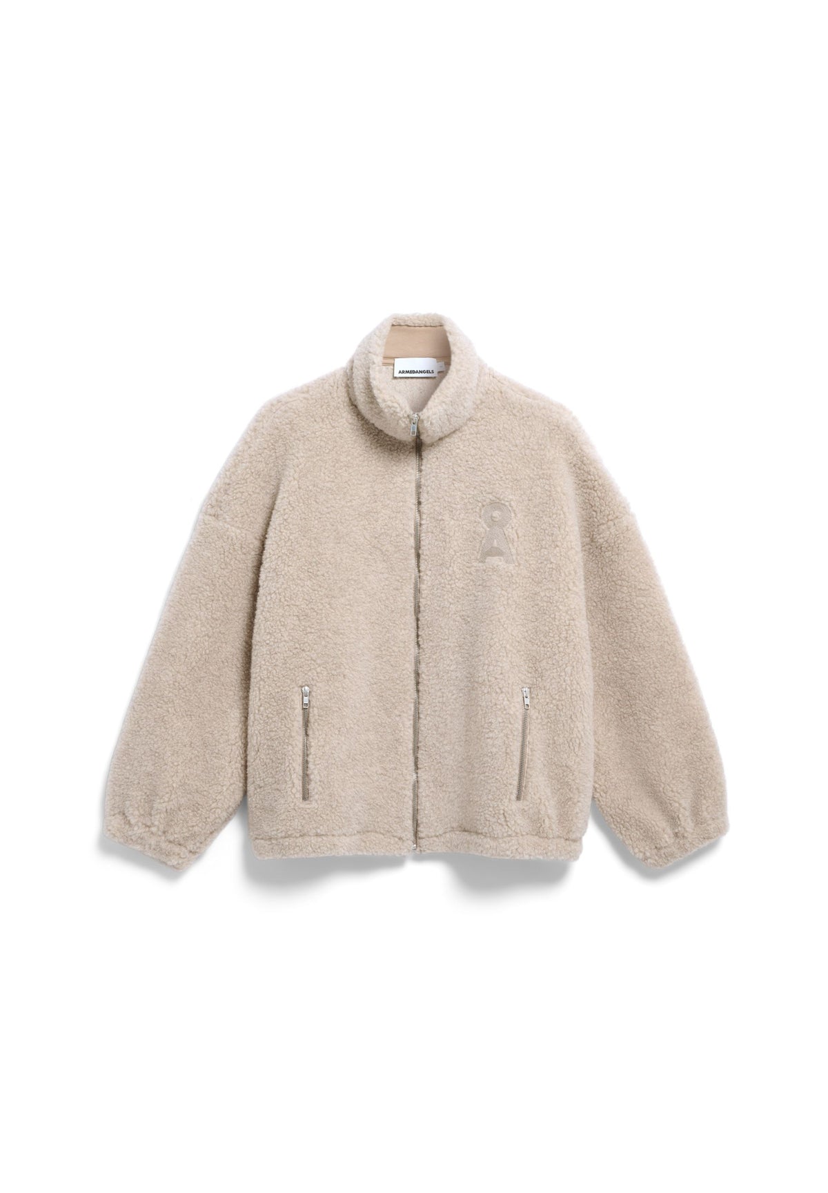 Fleece-Jacke aus Woll-Mix