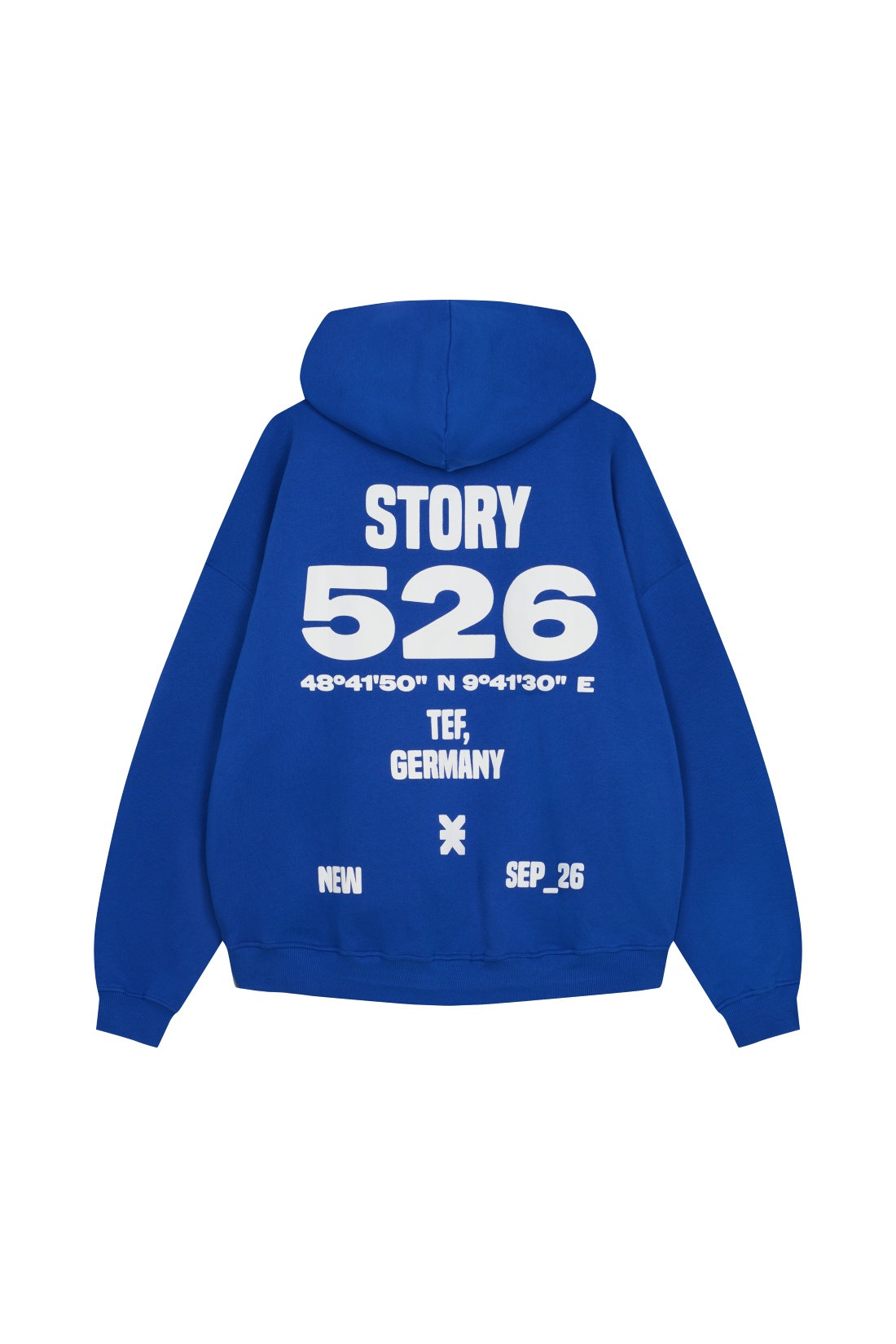 Hoodie Royal Blue