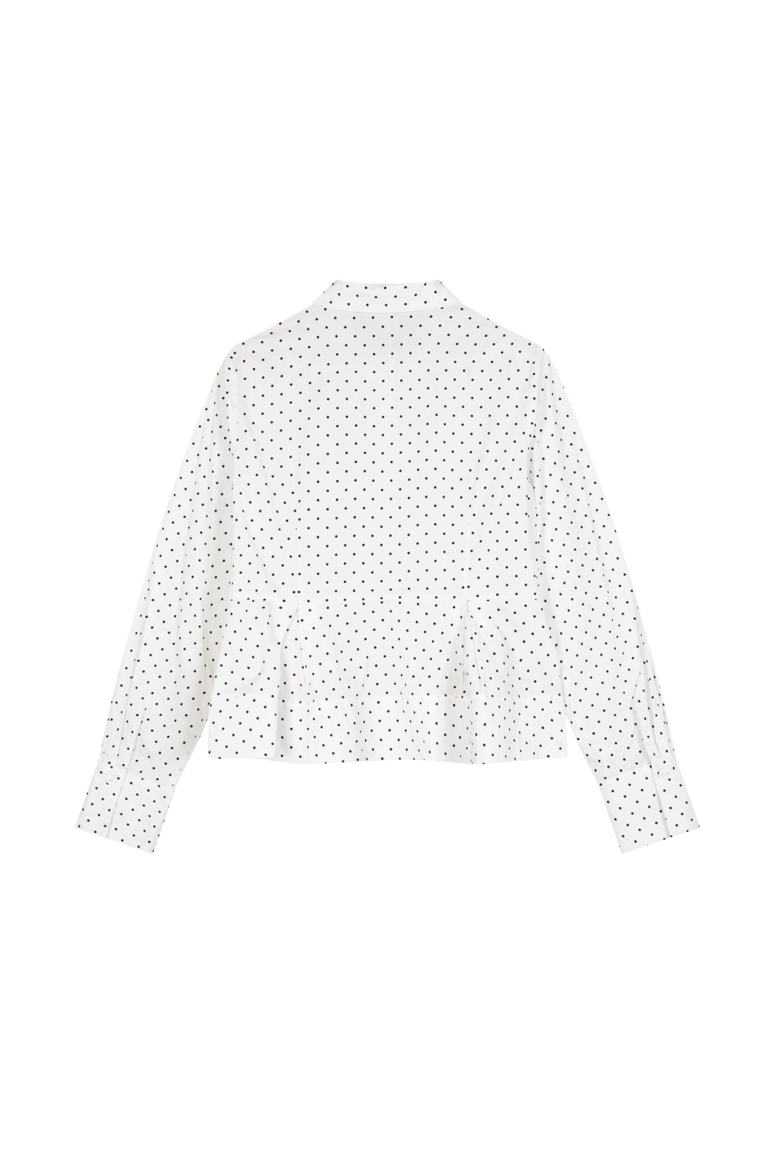 Peplum Blouse Dots