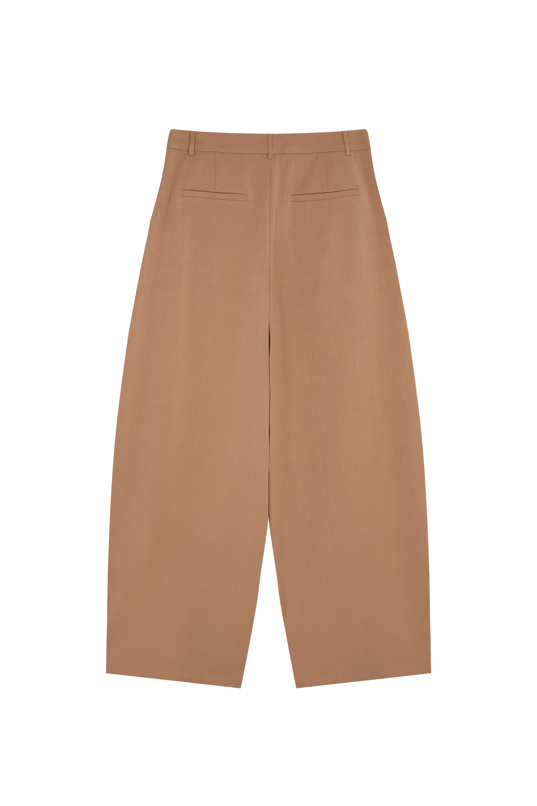 Barrel Woven Pants Camel