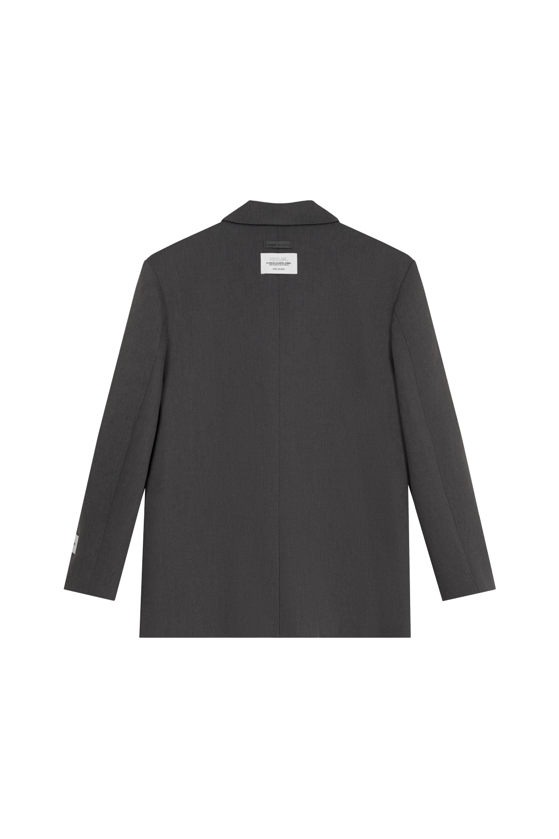Oversized Blazer Dark Grey