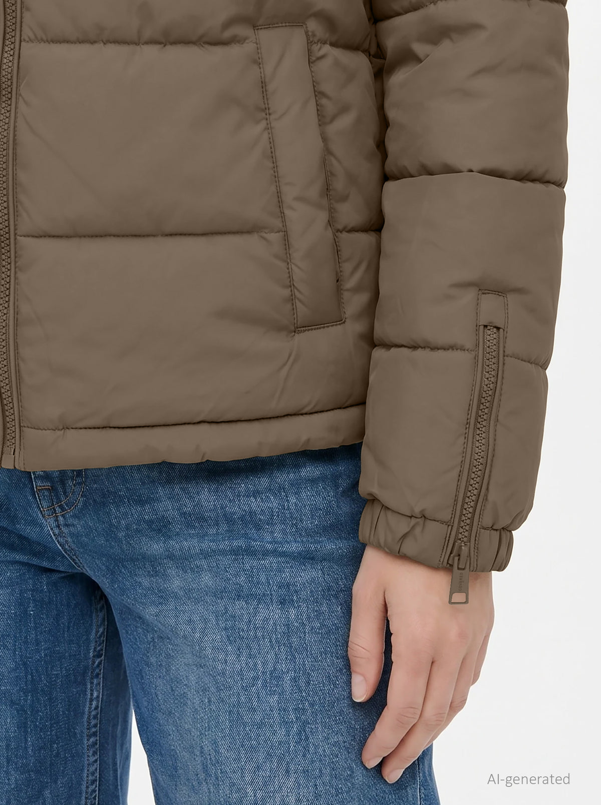 Steppjacke in Farbe Cub - Alana