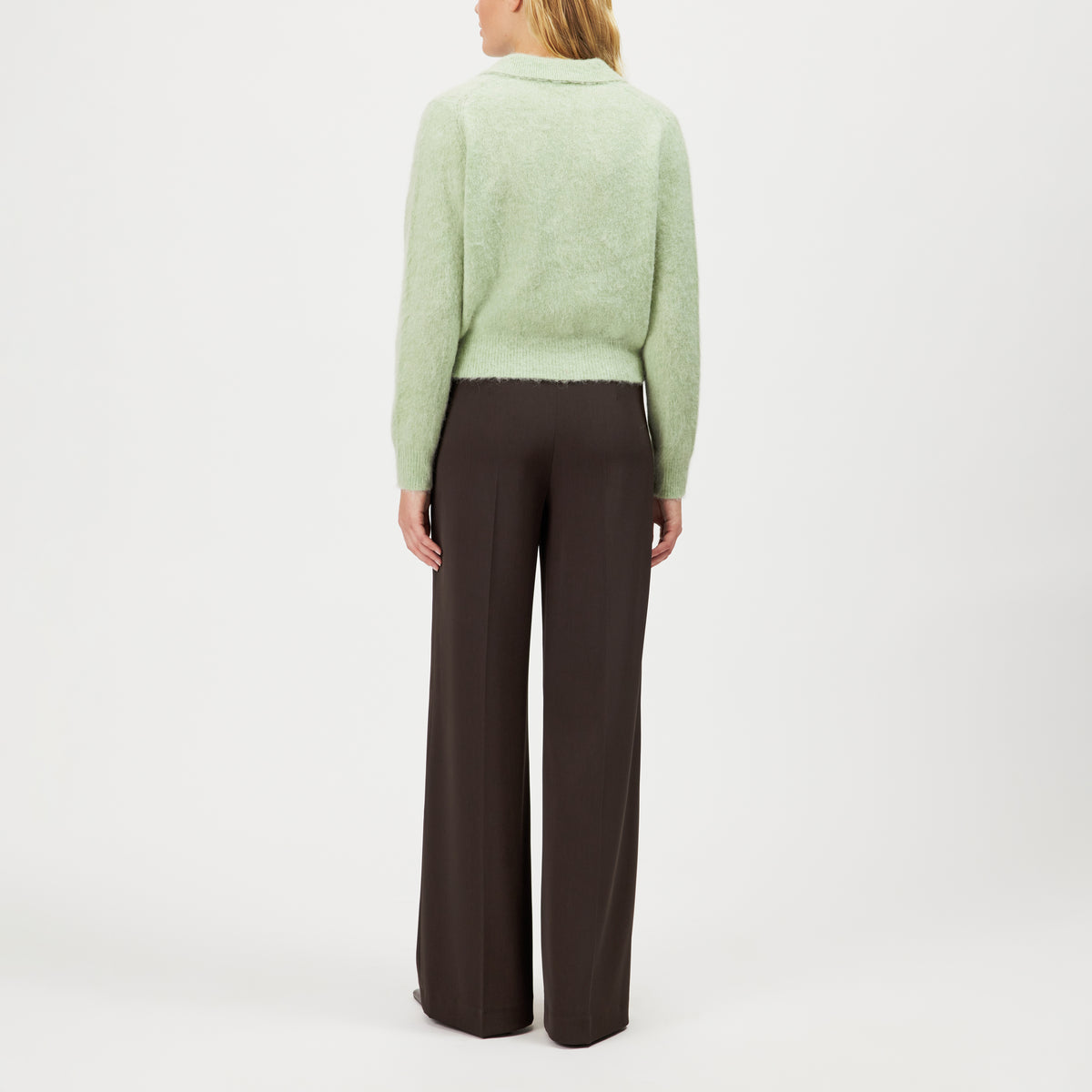 Cropped Pullover mit V-Ausschnitt DYLARA 10
