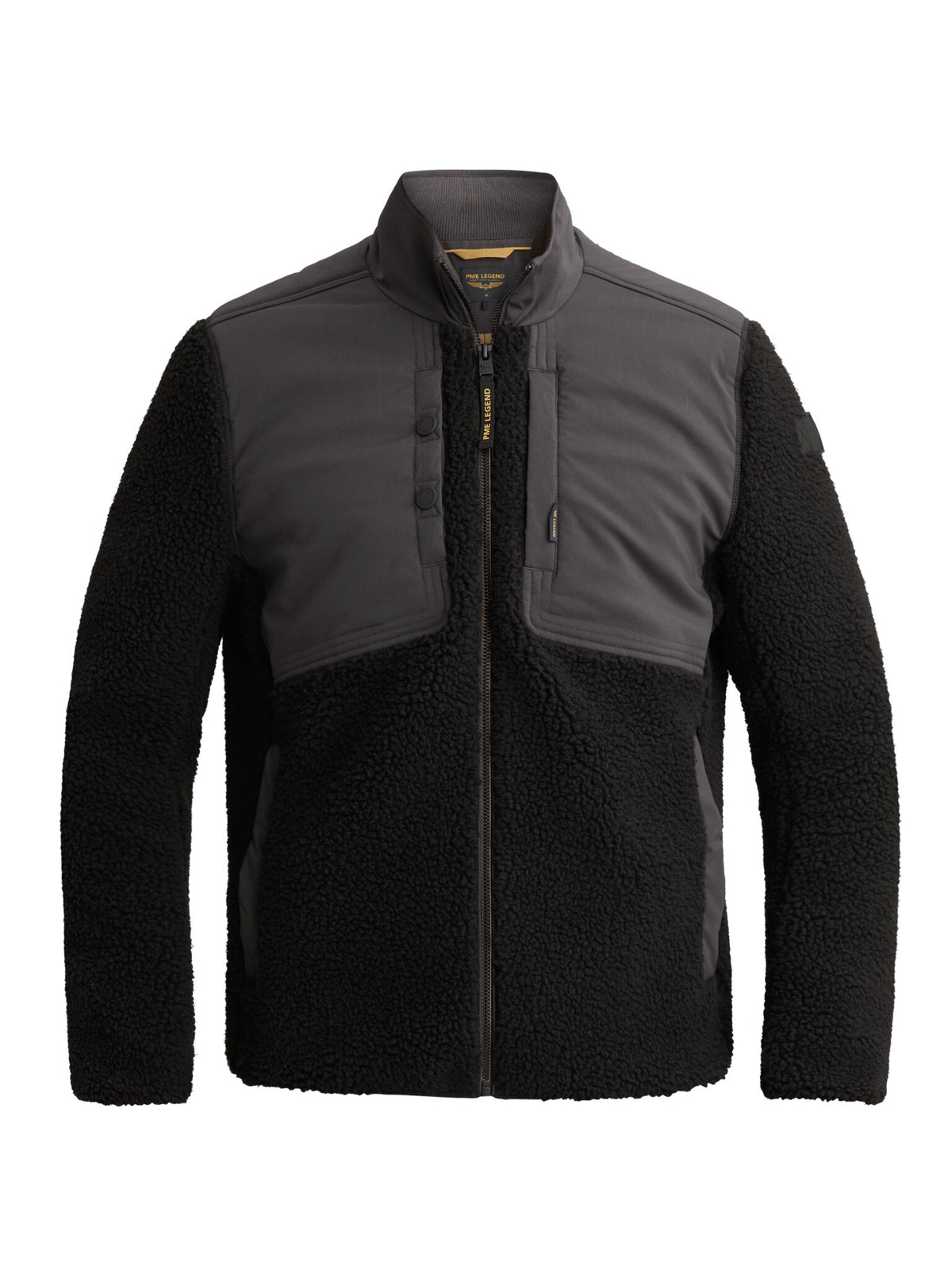 Sherpa-Hybridjacke mit Reißverschluss