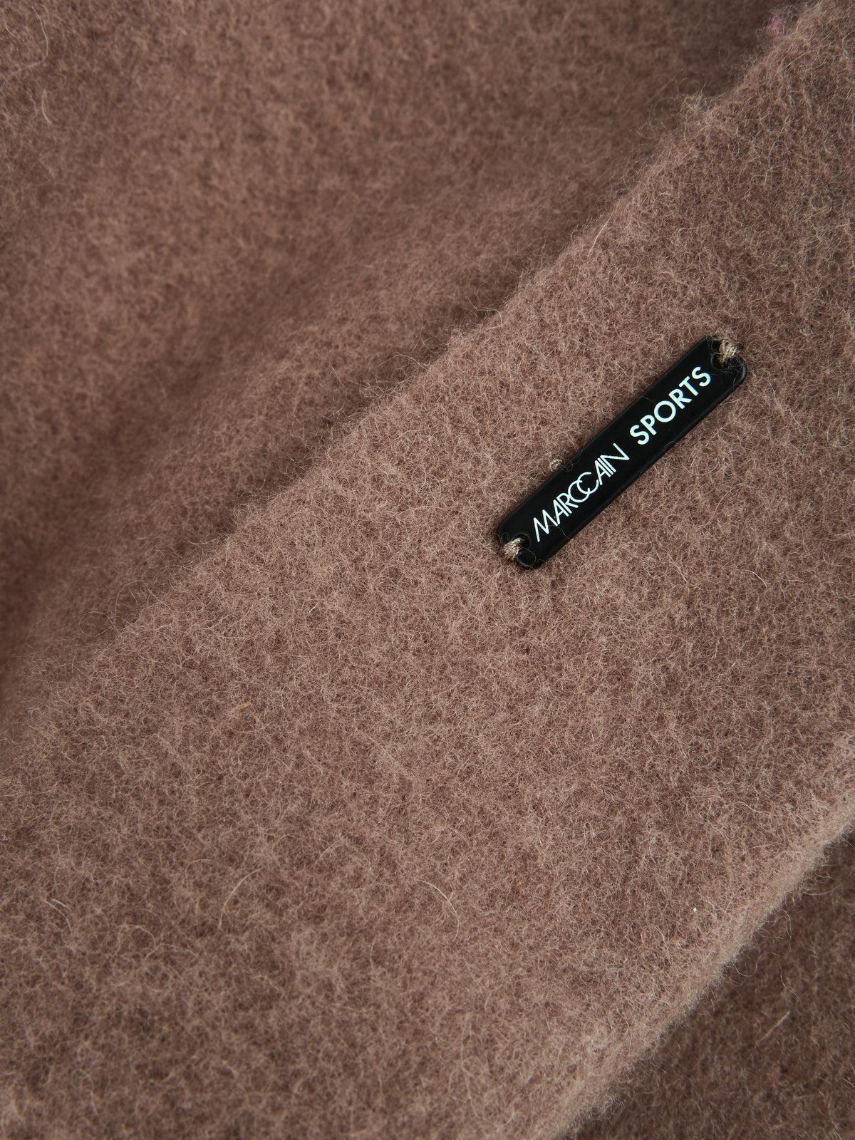 Filzmütze mit Fake Fur Pompon