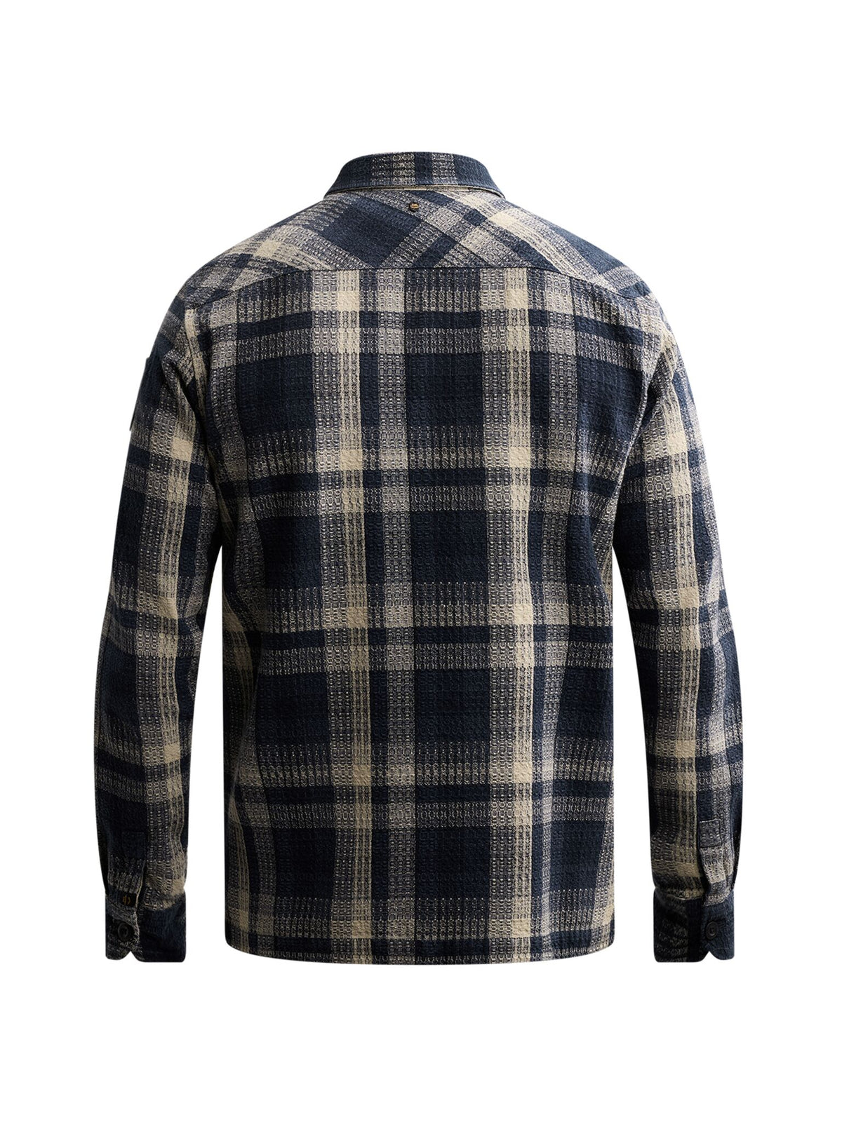 Hemdjacke mit Garngefarbtem Karomuster