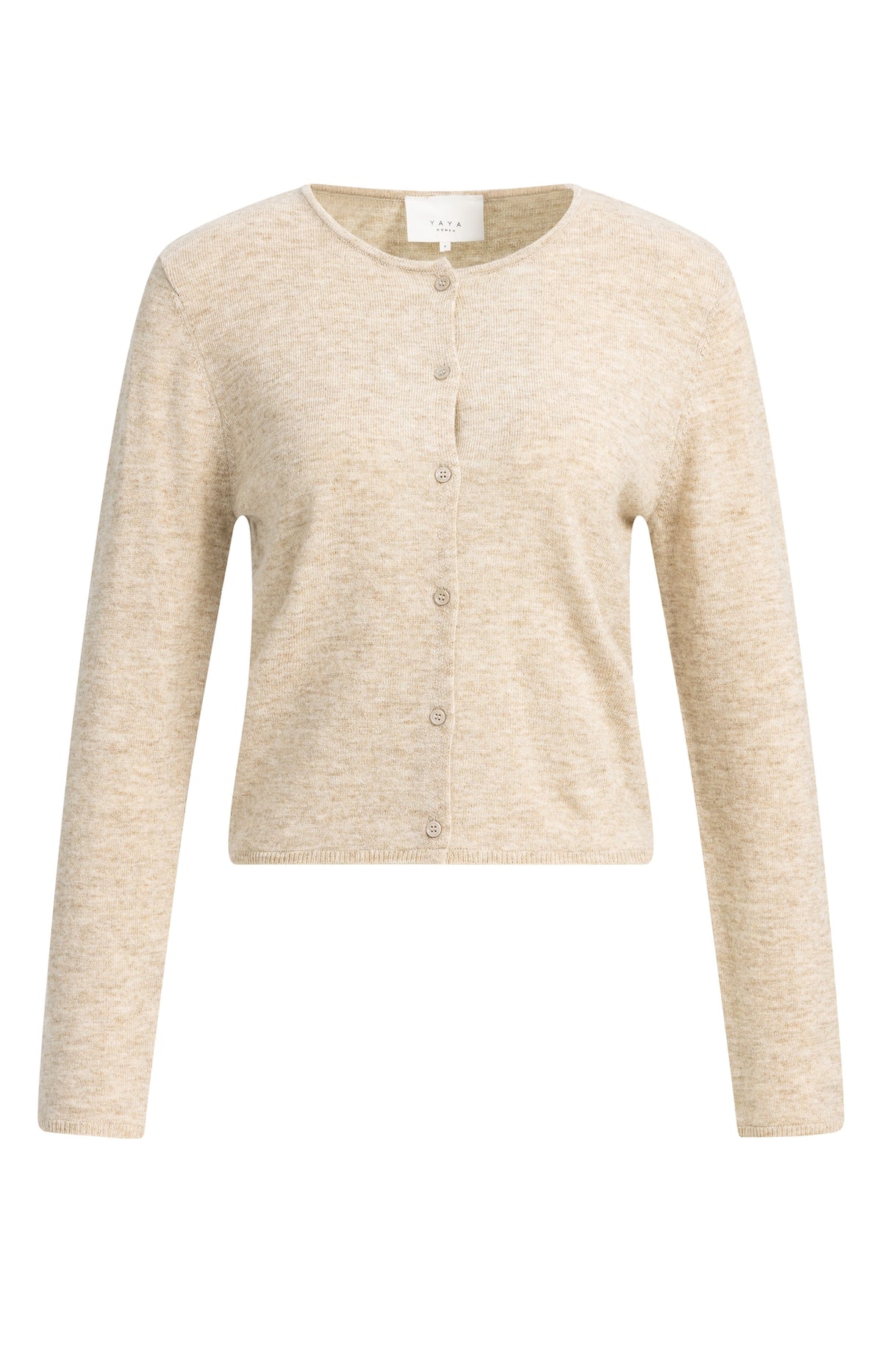 Feinstrick-Cardigan mit Knopfverschluss