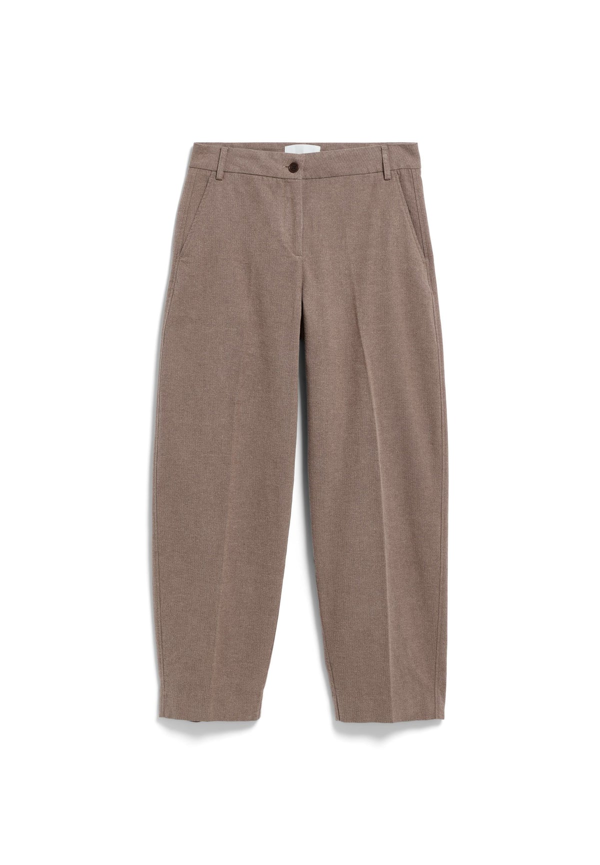 Barrel Leg Hose HERRINGBONE aus Bio-Baumwoll Mix