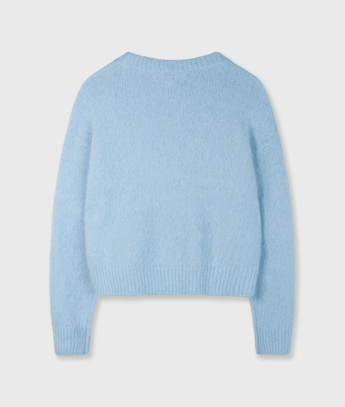 hairy knit sweater