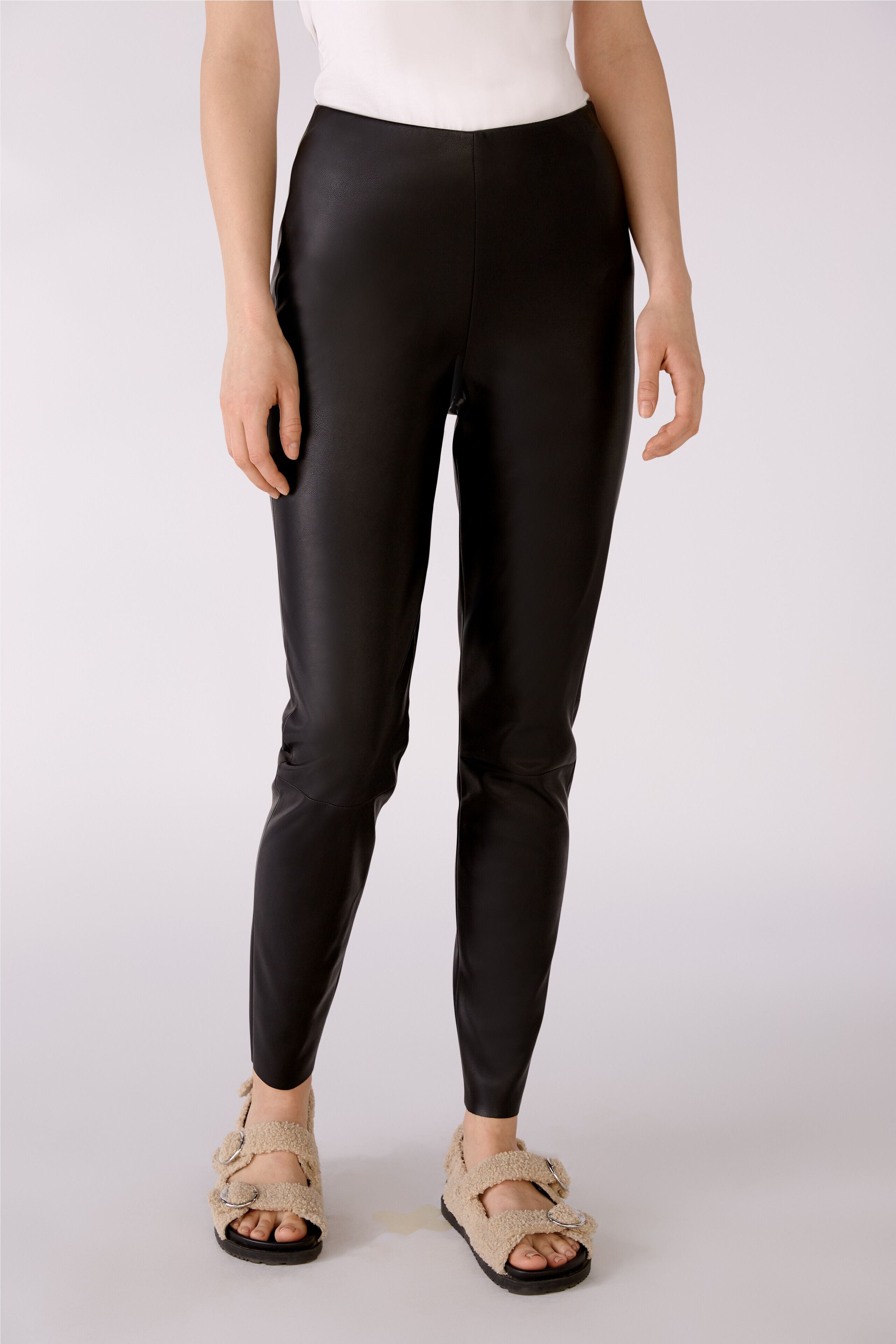 CHASEY Leggings in Leder - Optik