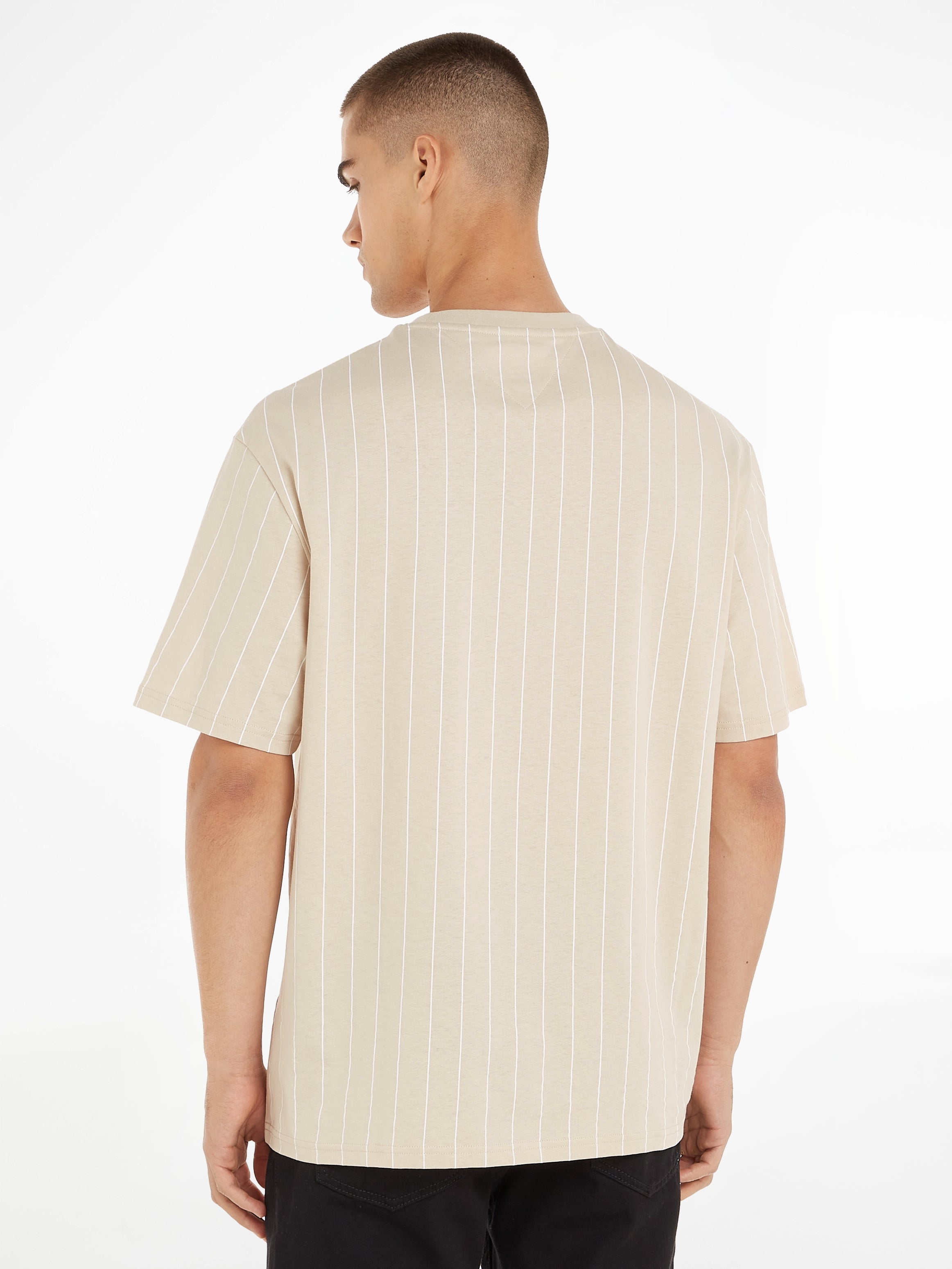 TJM OVZ PINSTRIPE TEE