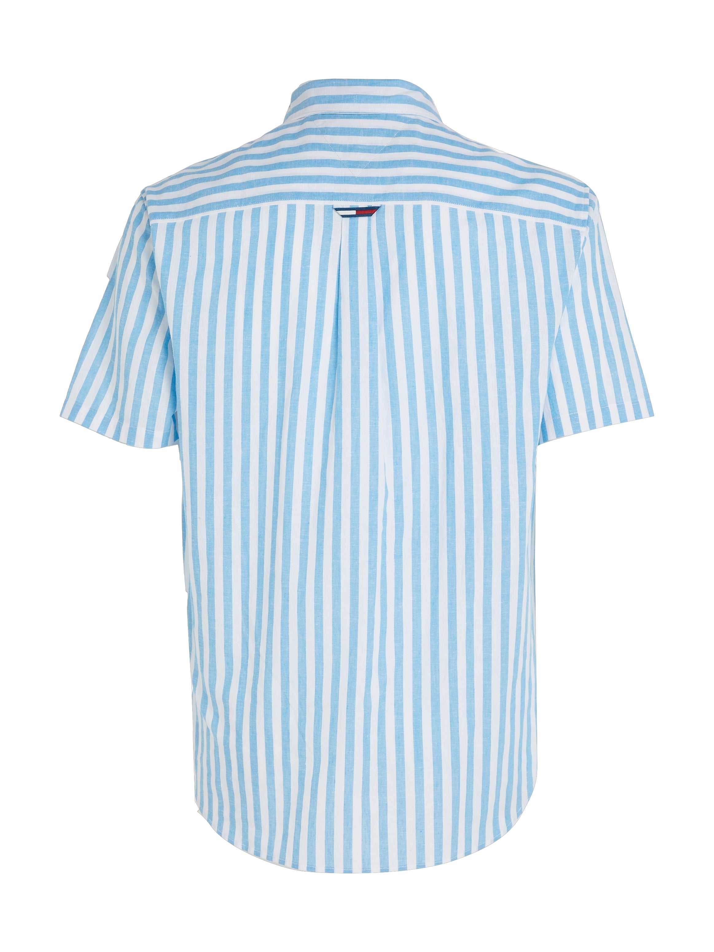 TJM RLX SS STRIPE LINEN SHIRT