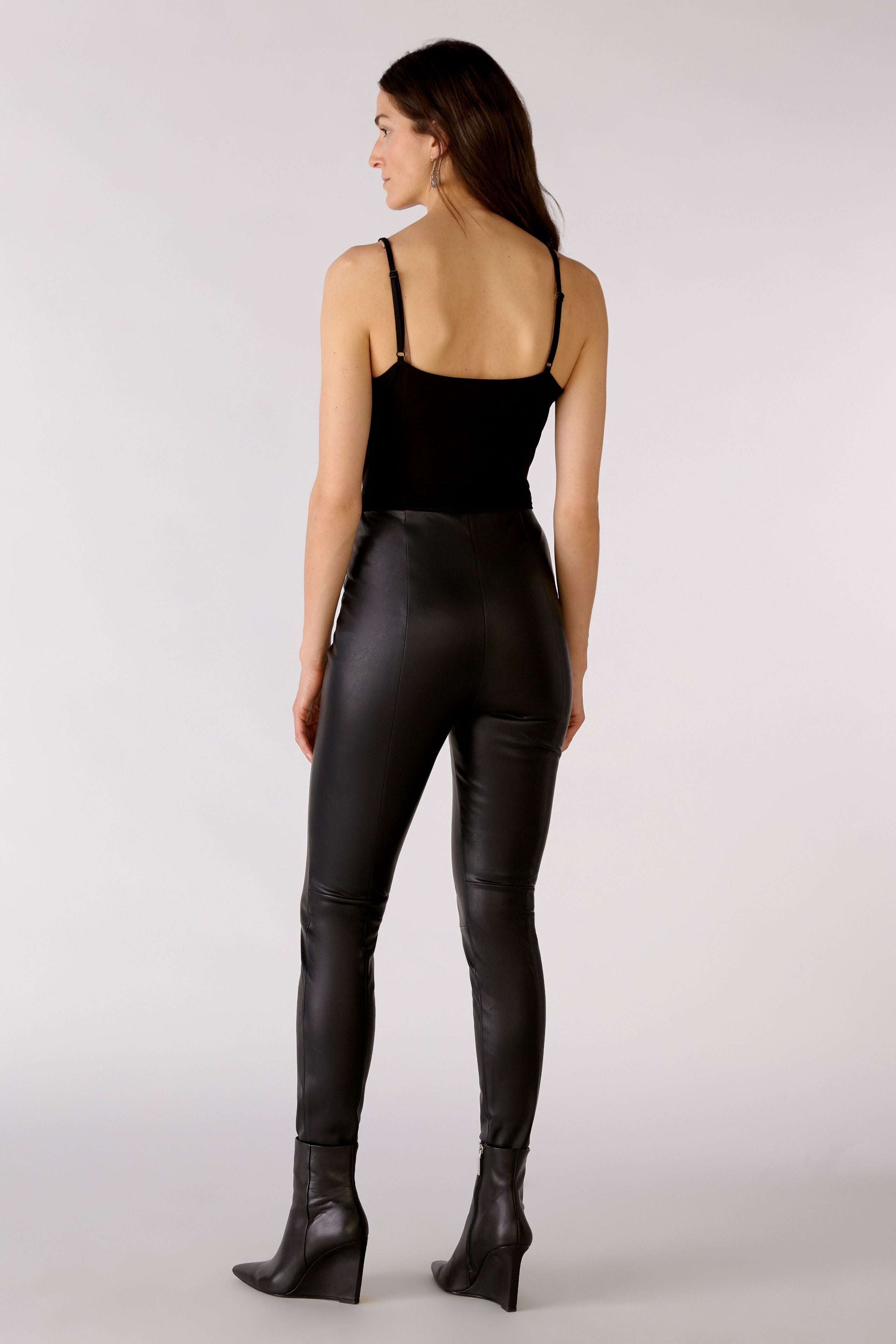 CHASEY Leggings in Leder - Optik