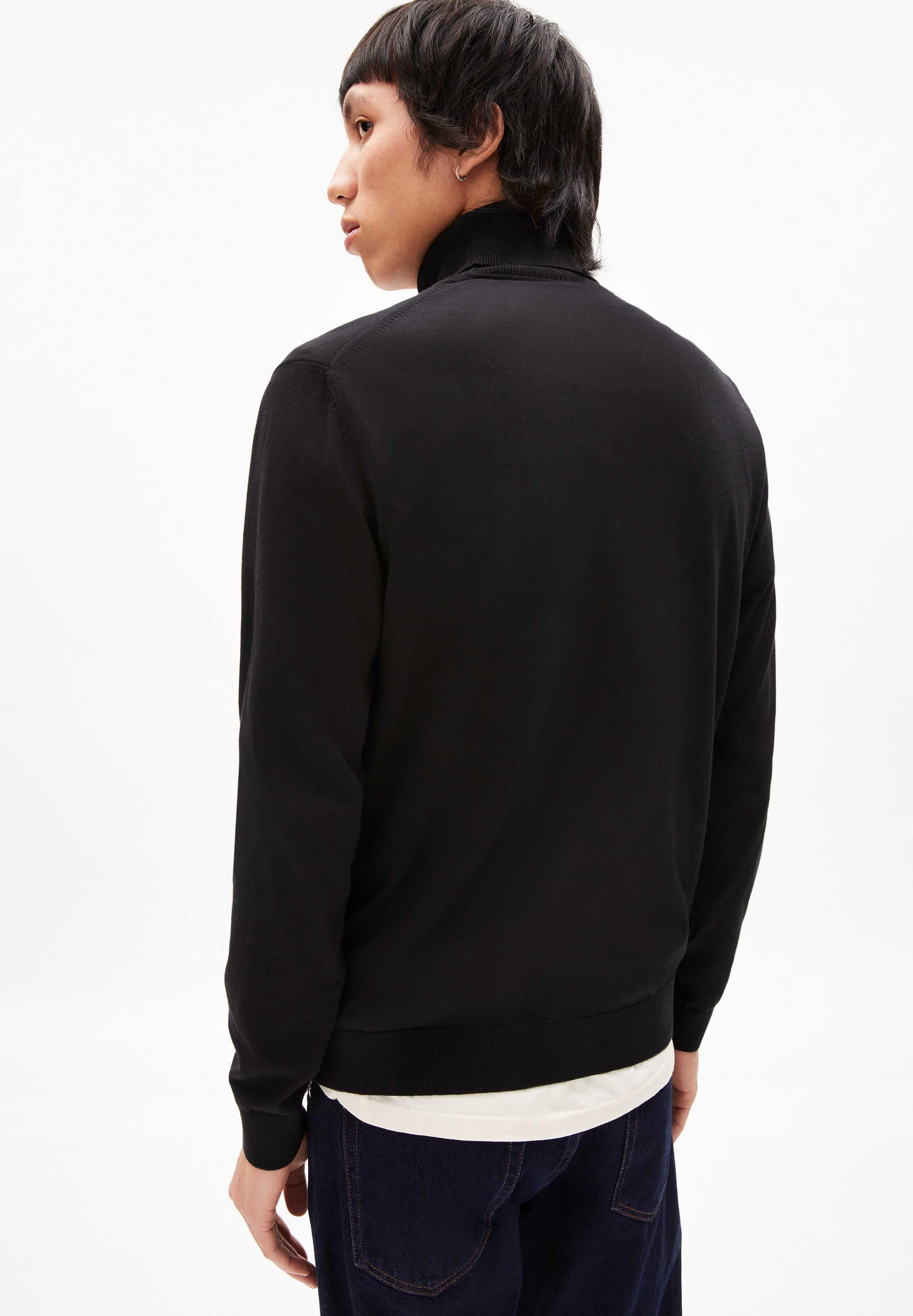 GLAAN SOLID Strick Pullover Solid