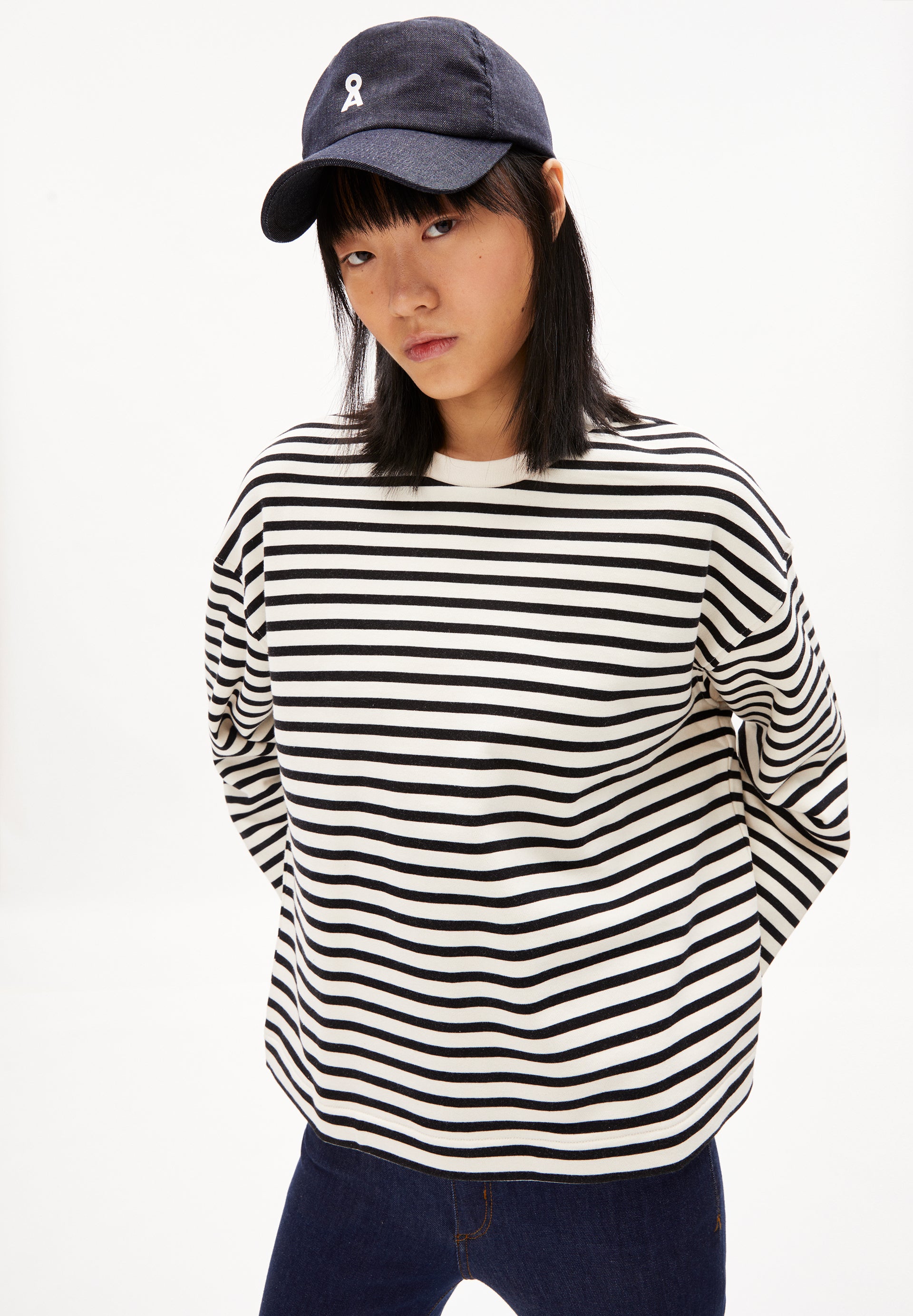 FRANKAA STRIPE Sweat Shirt Streifen